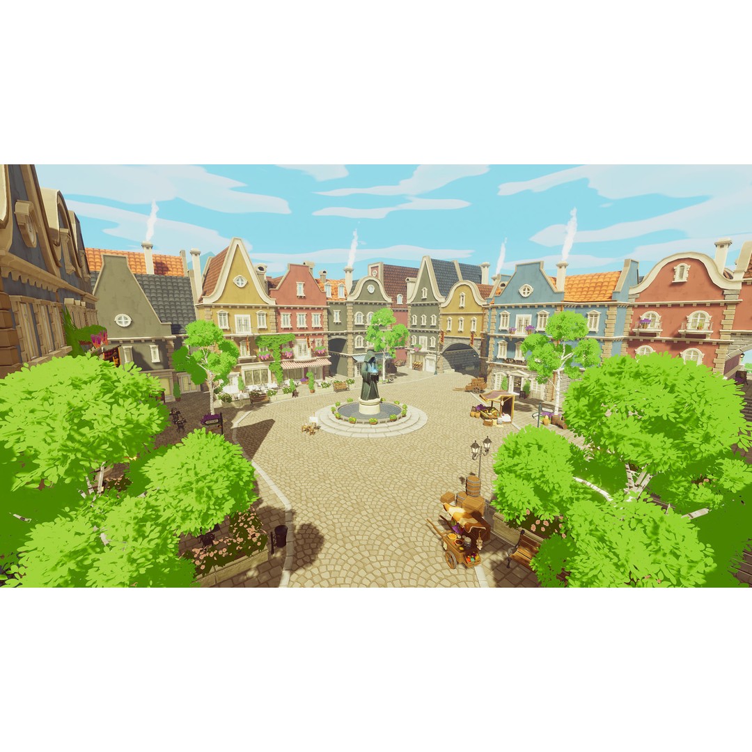 Stylized City Pack 3D Model – Low Poly Game Asset, FBX, PBR - View 24