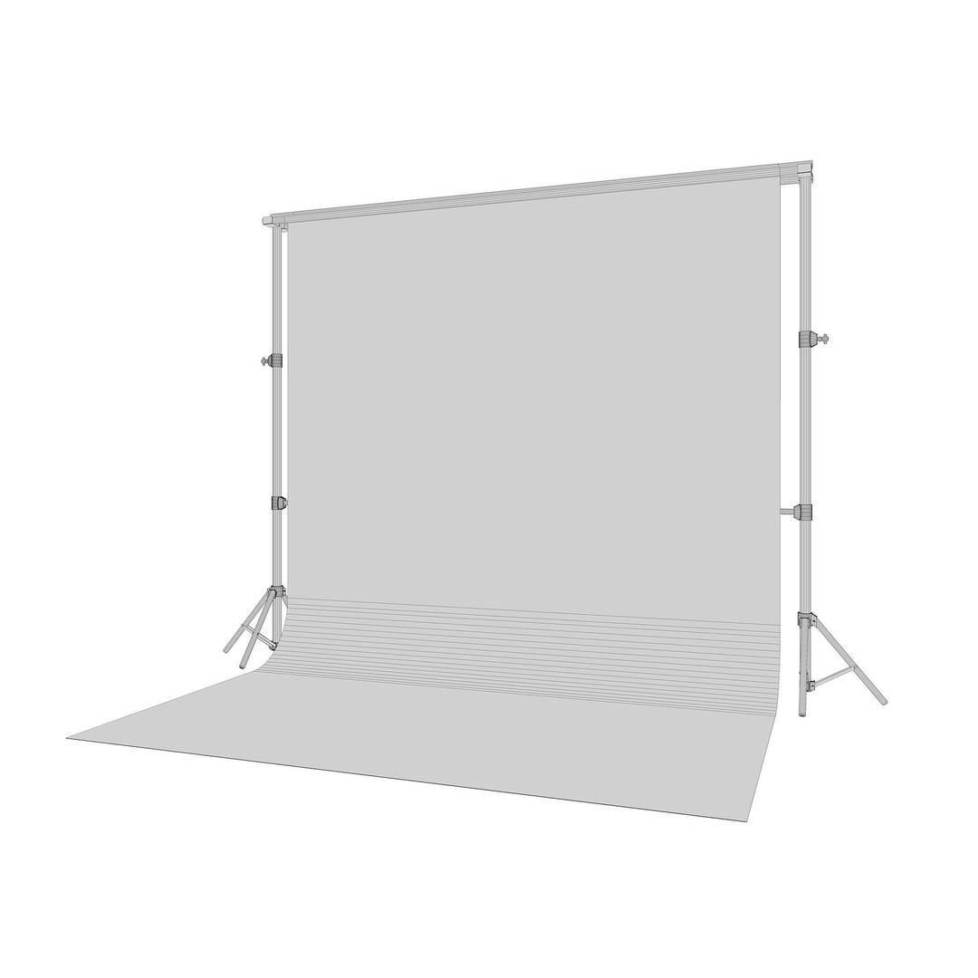 Studio Photography Lights 3D Model – High Poly Lighting Equipment, FBX, Blender - View 11