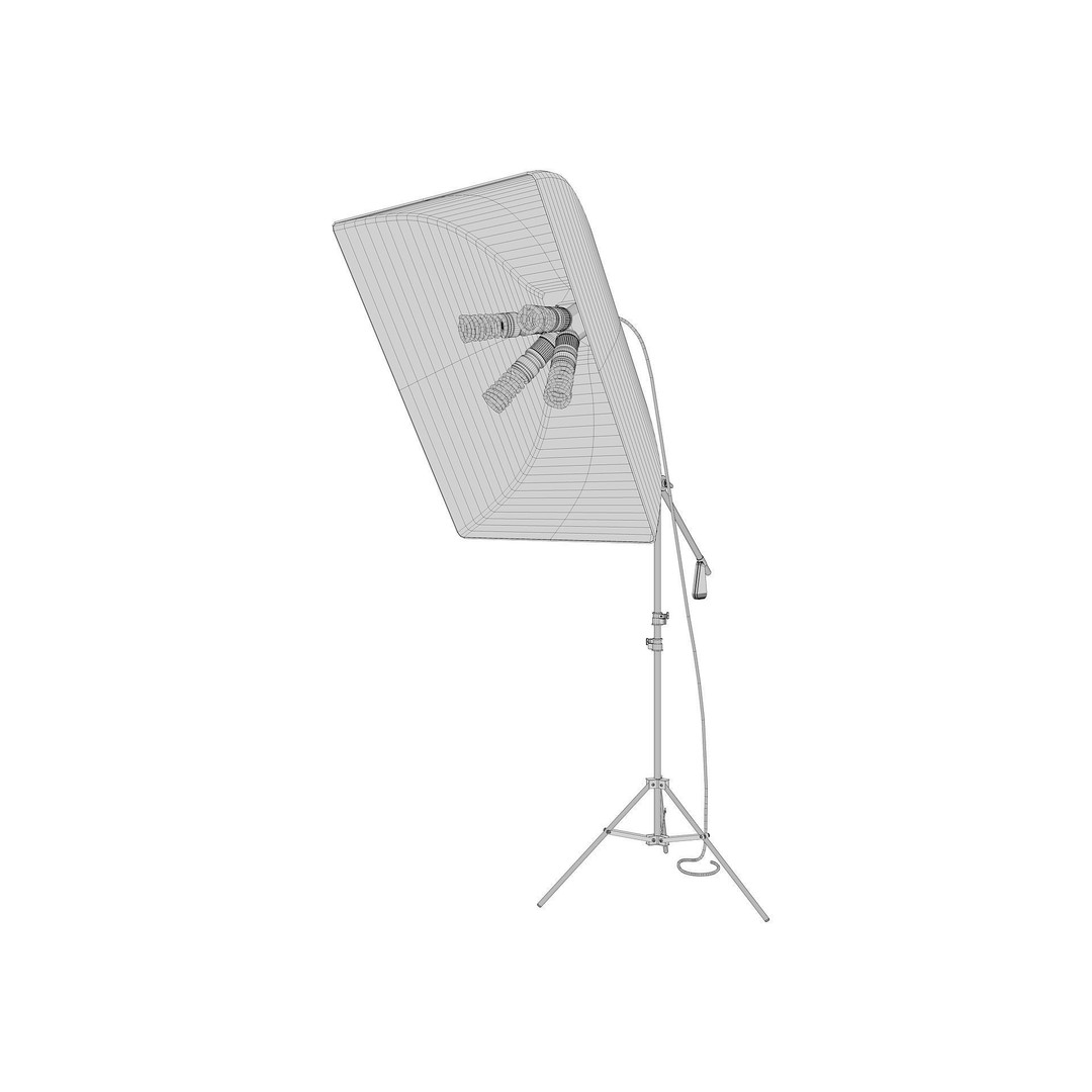 Studio Photography Lights 3D Model – High Poly Lighting Equipment, FBX, Blender - View 23
