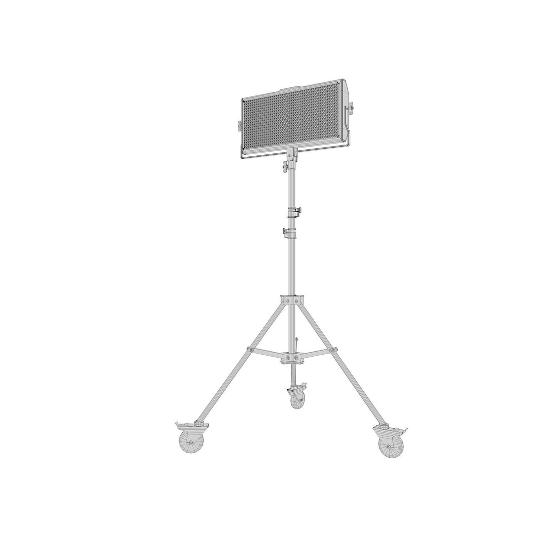 Studio Photography Lights 3D Model – High Poly Lighting Equipment, FBX, Blender - View 33