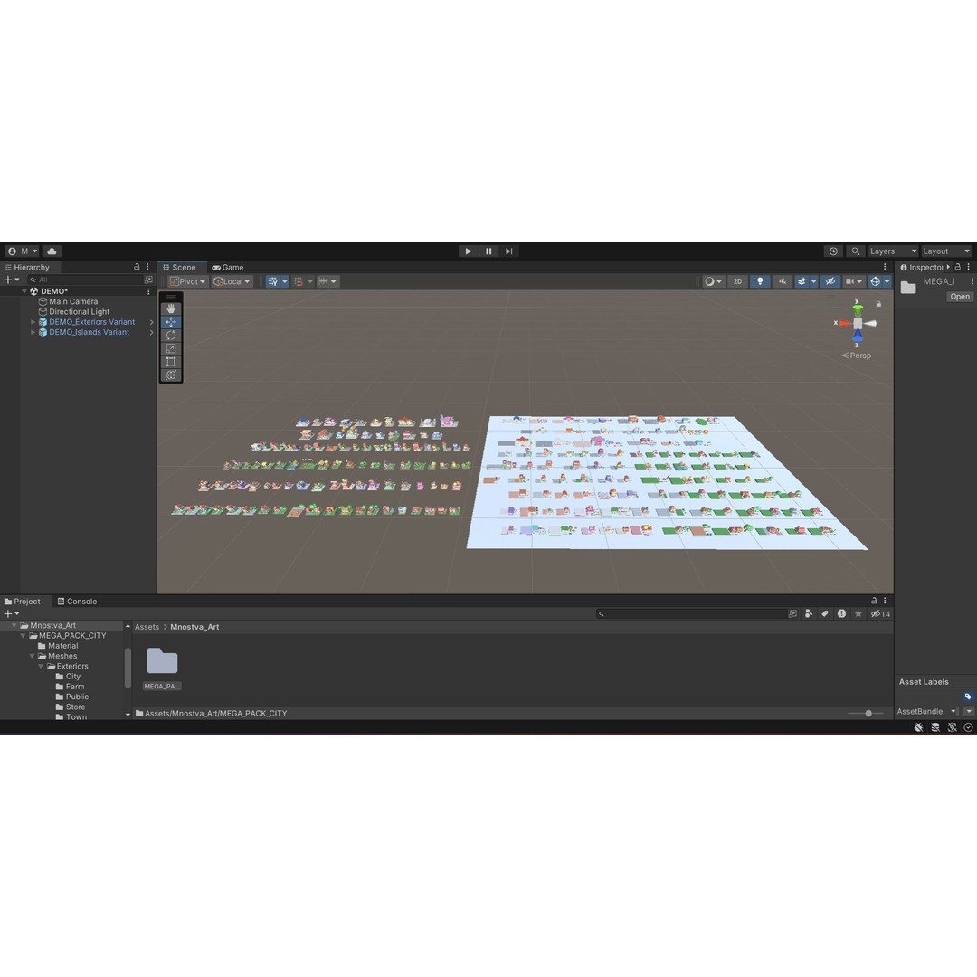 Cozy Cartoon World 3D Model – Low Poly Cityscape Asset, FBX, Blender - View 27