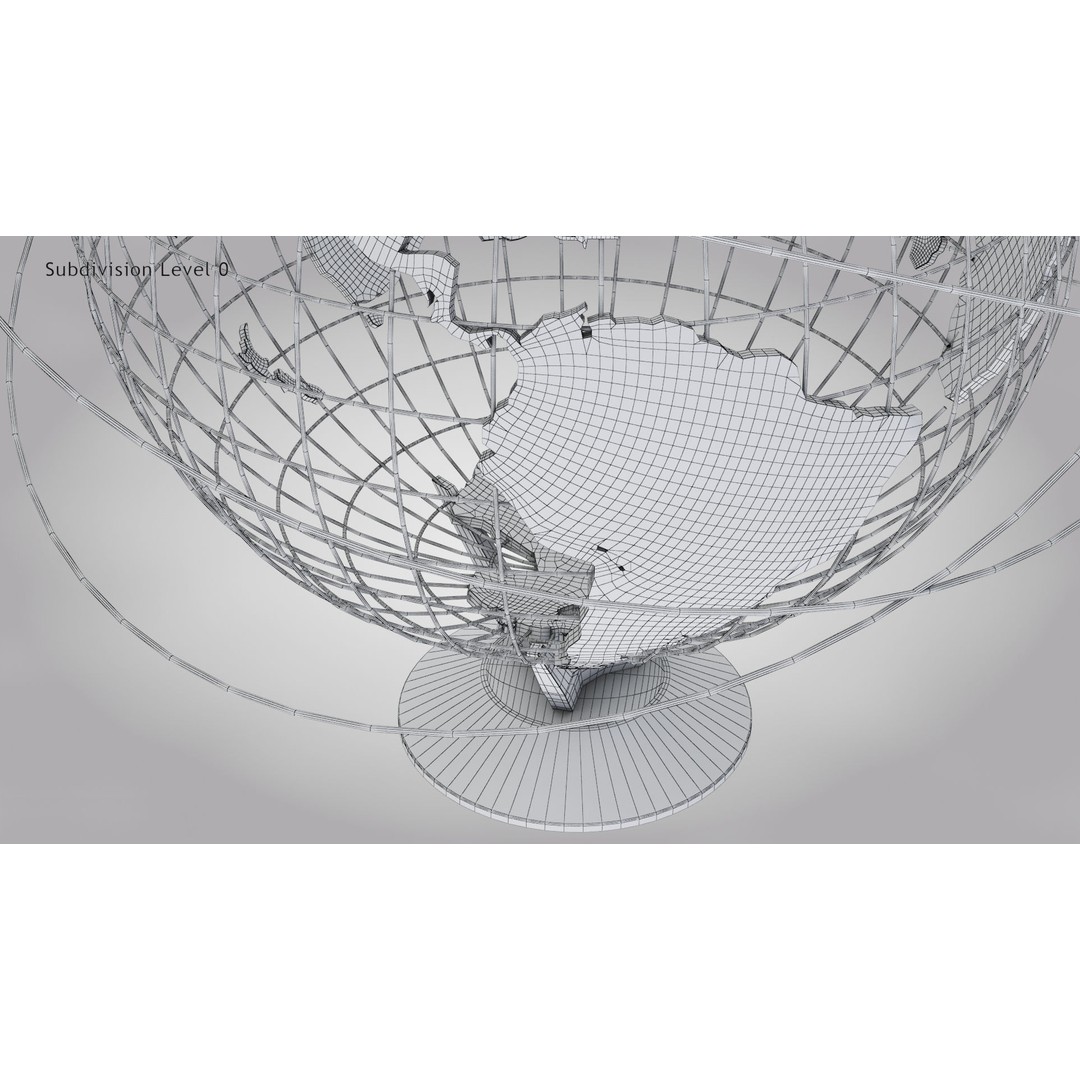Earth Globe 3D Model – Photorealistic Decoration with PBR Textures - View 14