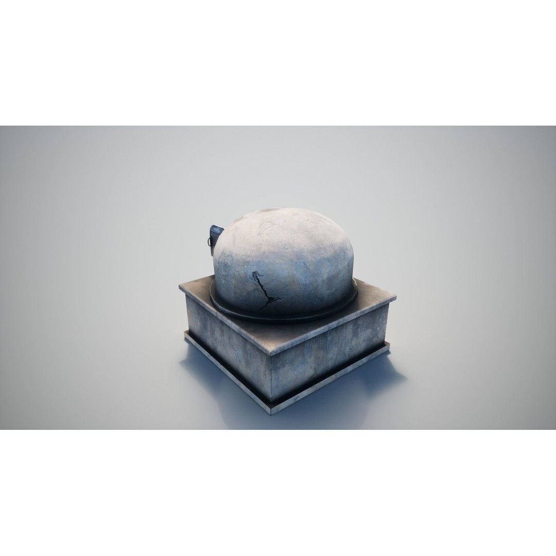 Medieval Oven 3D Model – Low Poly Game-Ready Asset, PBR Textures, FBX - View 4