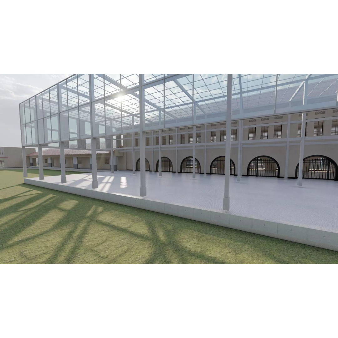 Fictional Train Station 3D Model – Modern Electric Trains, Lumion Ready - View 11