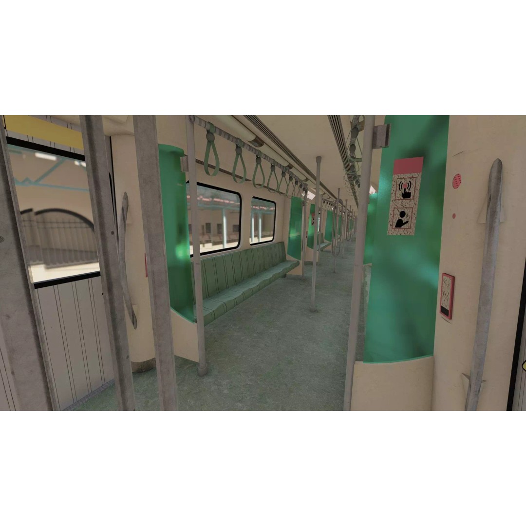 Fictional Train Station 3D Model – Modern Electric Trains, Lumion Ready - View 36