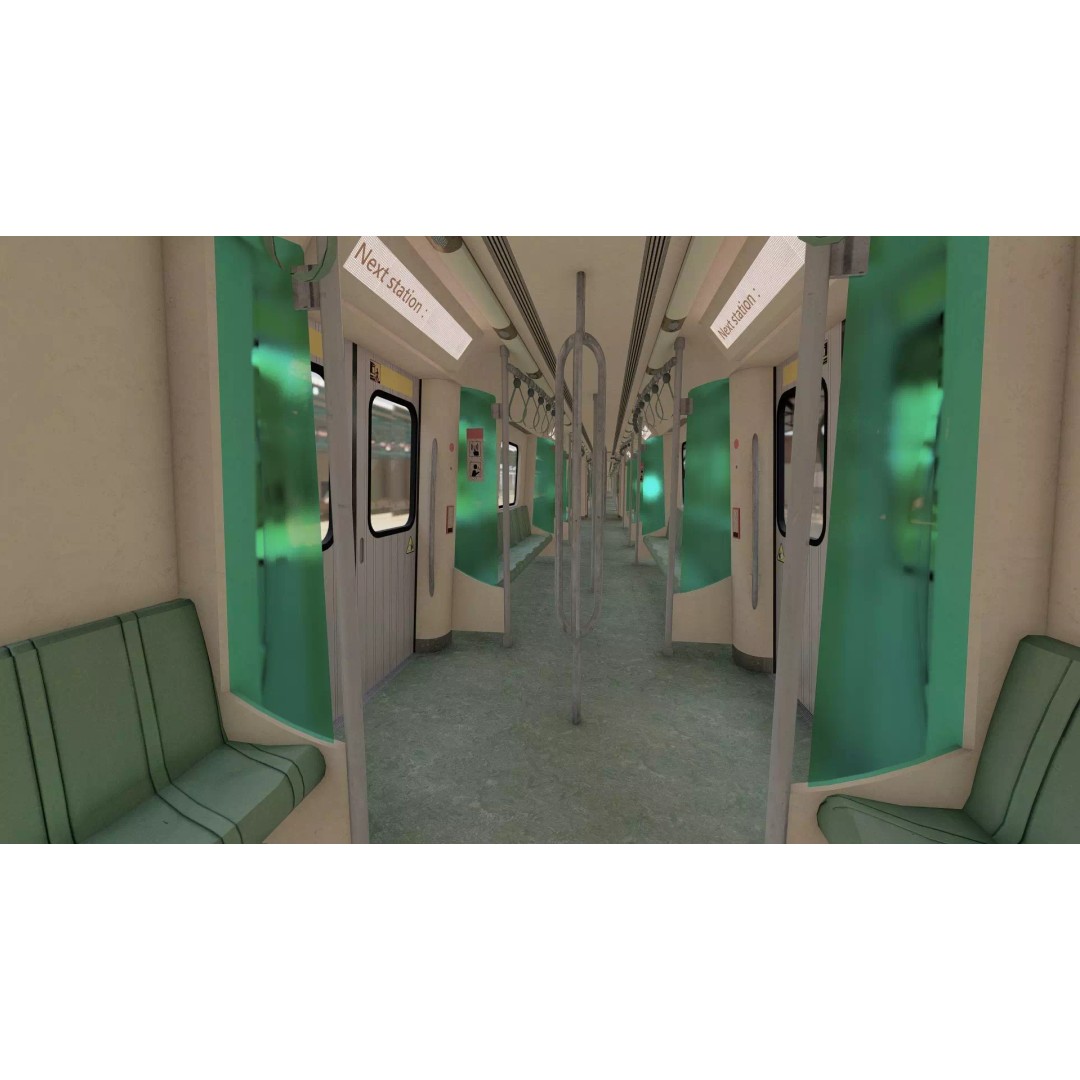 Fictional Train Station 3D Model – Modern Electric Trains, Lumion Ready - View 37