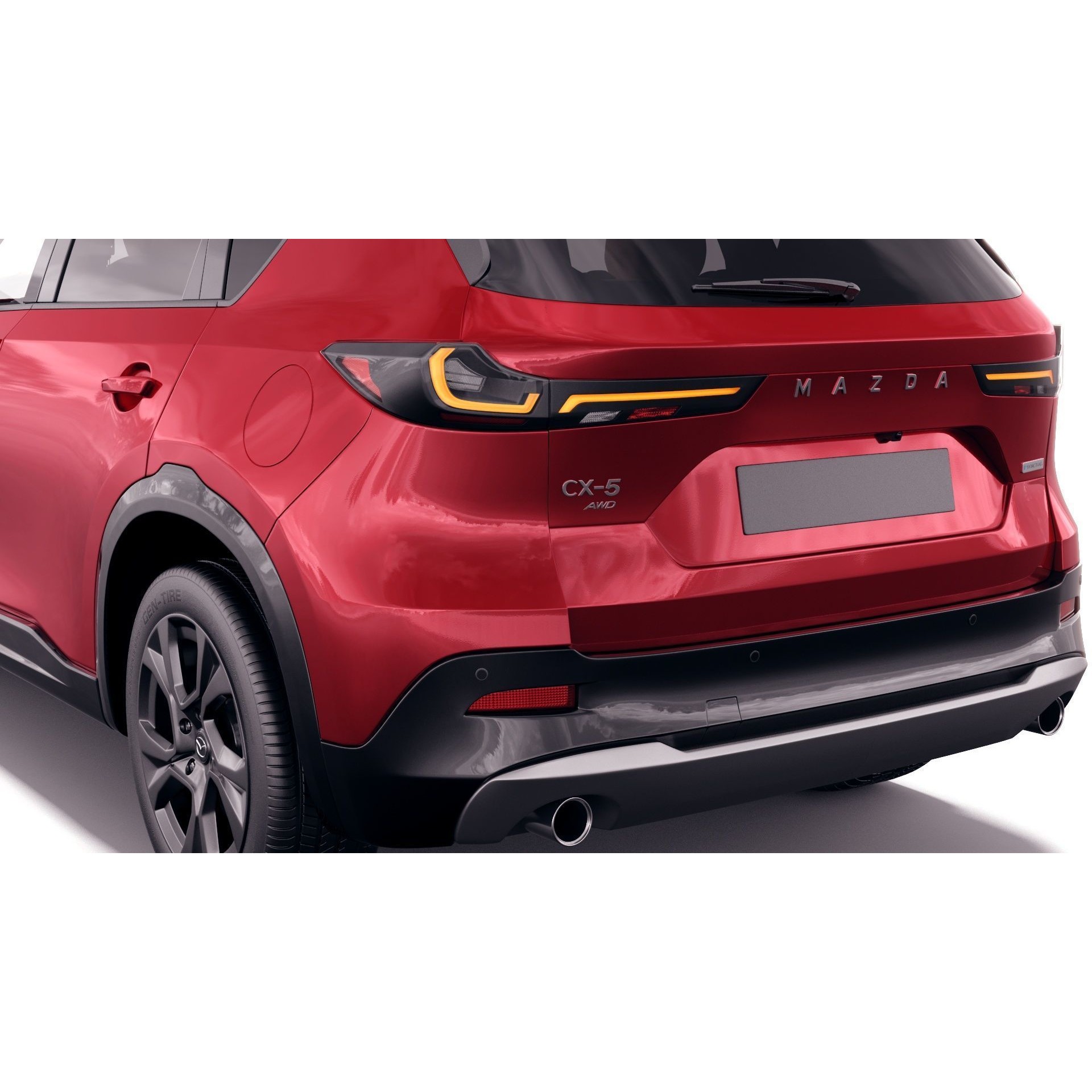 Mazda CX-5 2026 - Detailed Interior and Exterior 3D Model - View 13