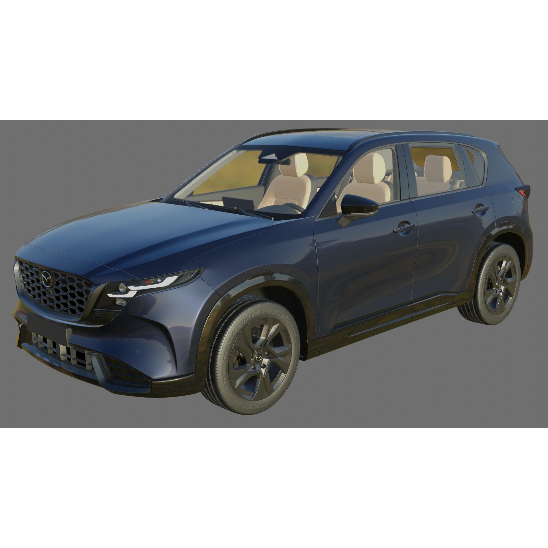 Mazda CX-5 2026 - Detailed Interior and Exterior 3D Model - View 22