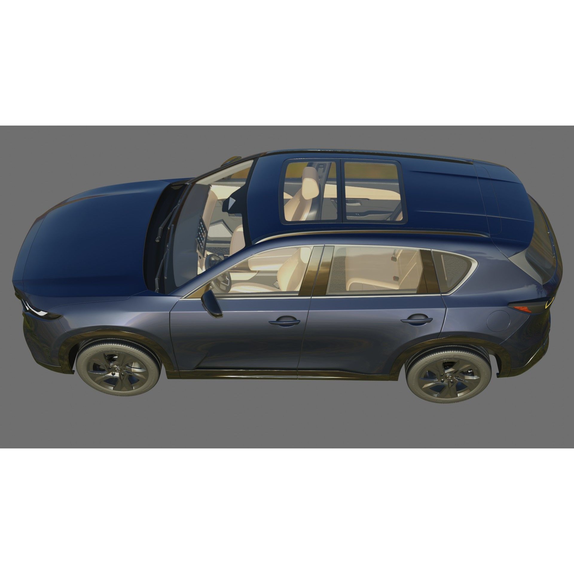 Mazda CX-5 2026 - Detailed Interior and Exterior 3D Model - View 24