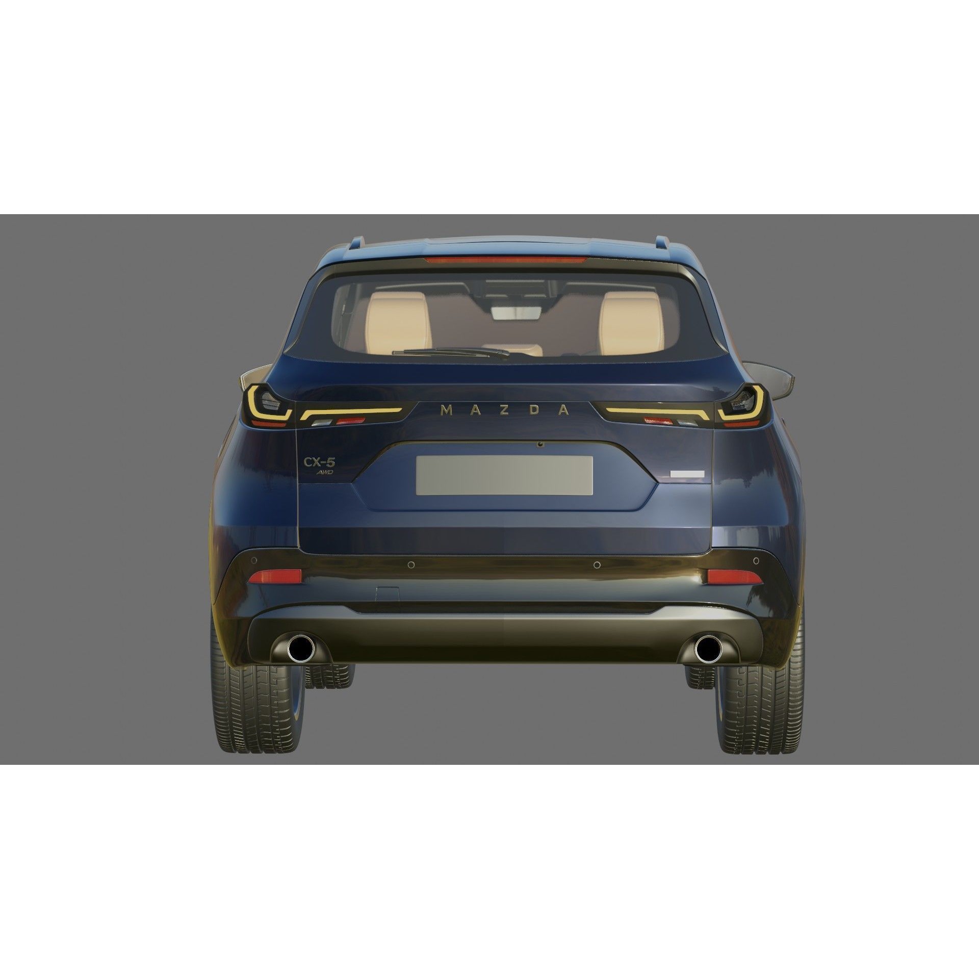 Mazda CX-5 2026 - Detailed Interior and Exterior 3D Model - View 26