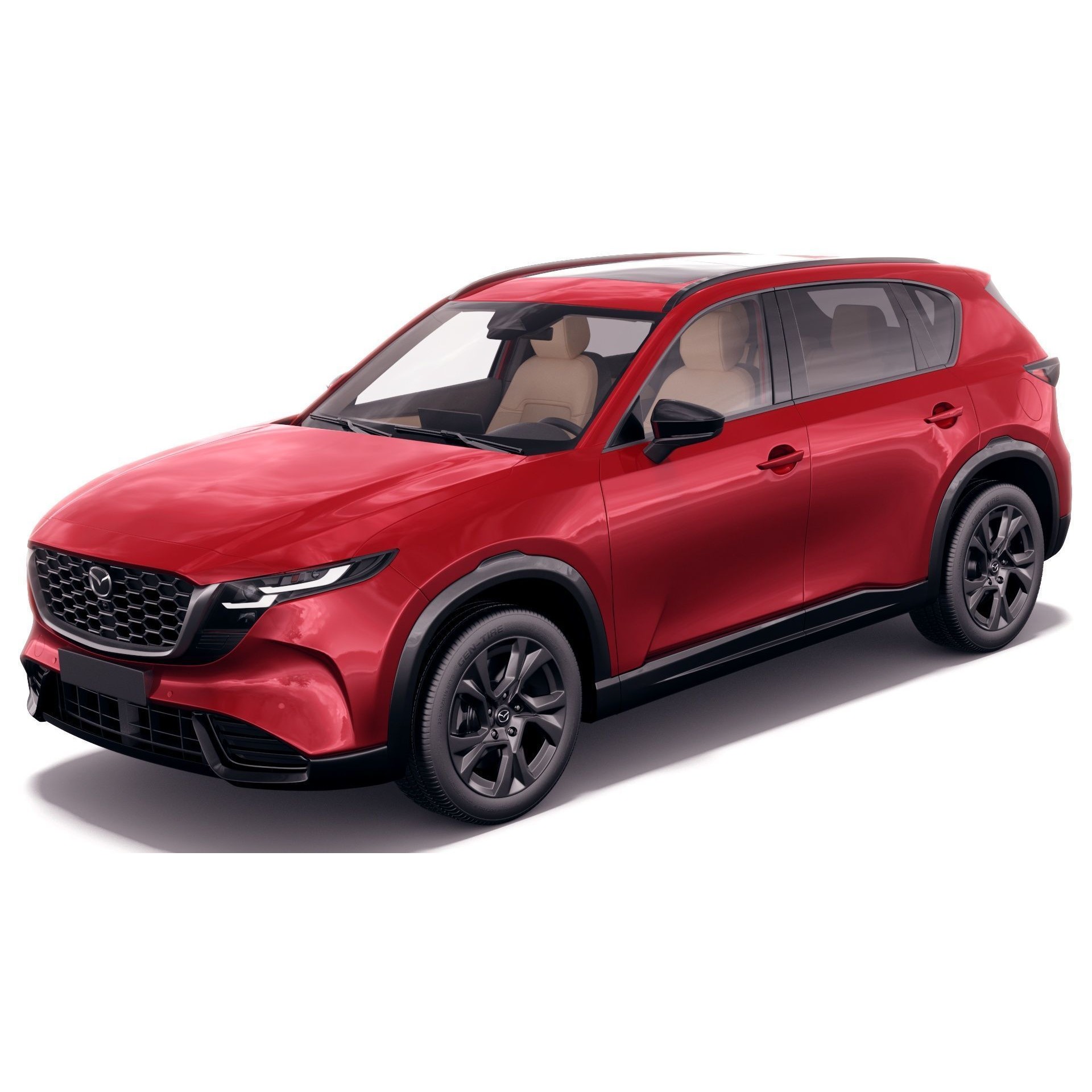 Mazda CX-5 2026 - Detailed Interior and Exterior 3D Model - View 3