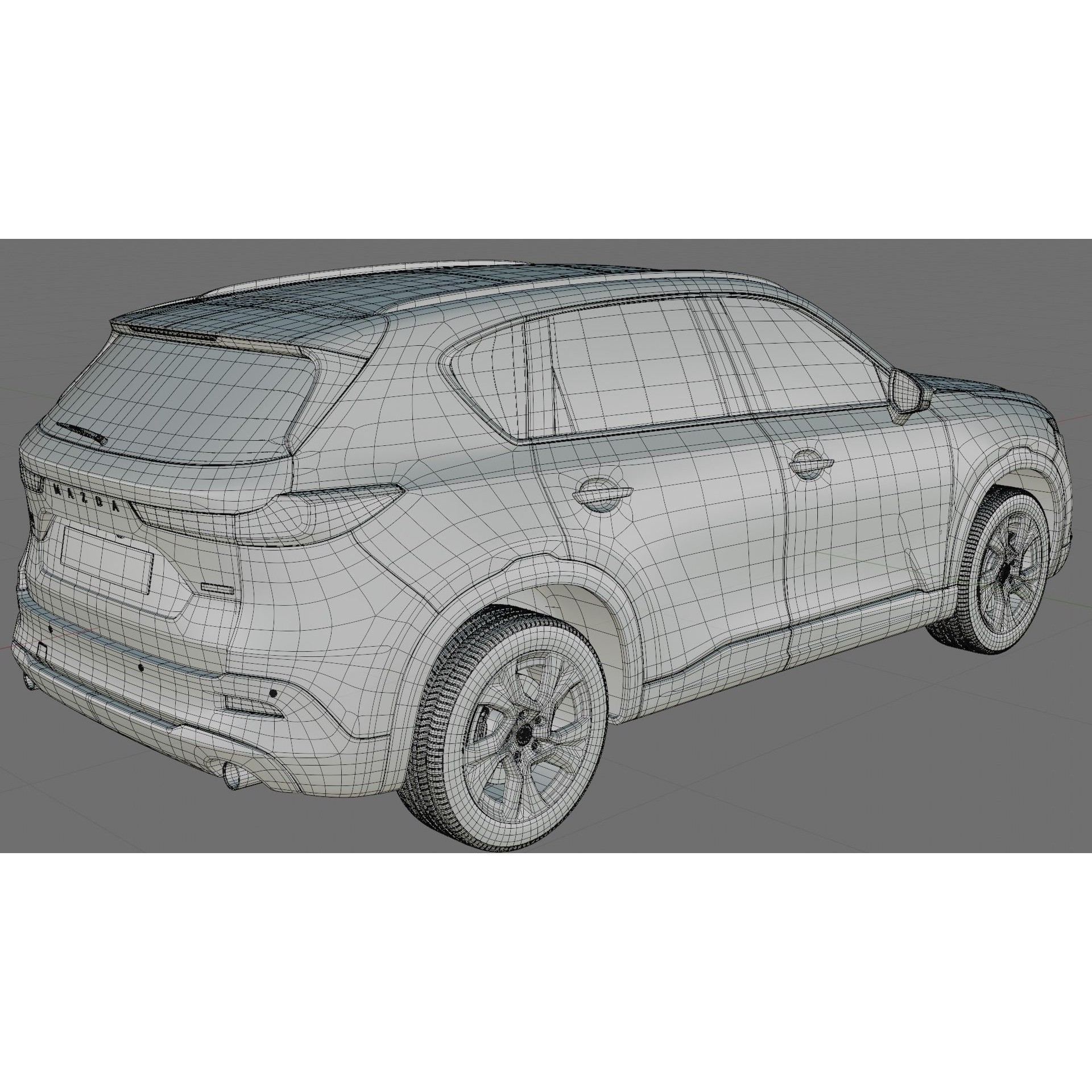 Mazda CX-5 2026 - Detailed Interior and Exterior 3D Model - View 35