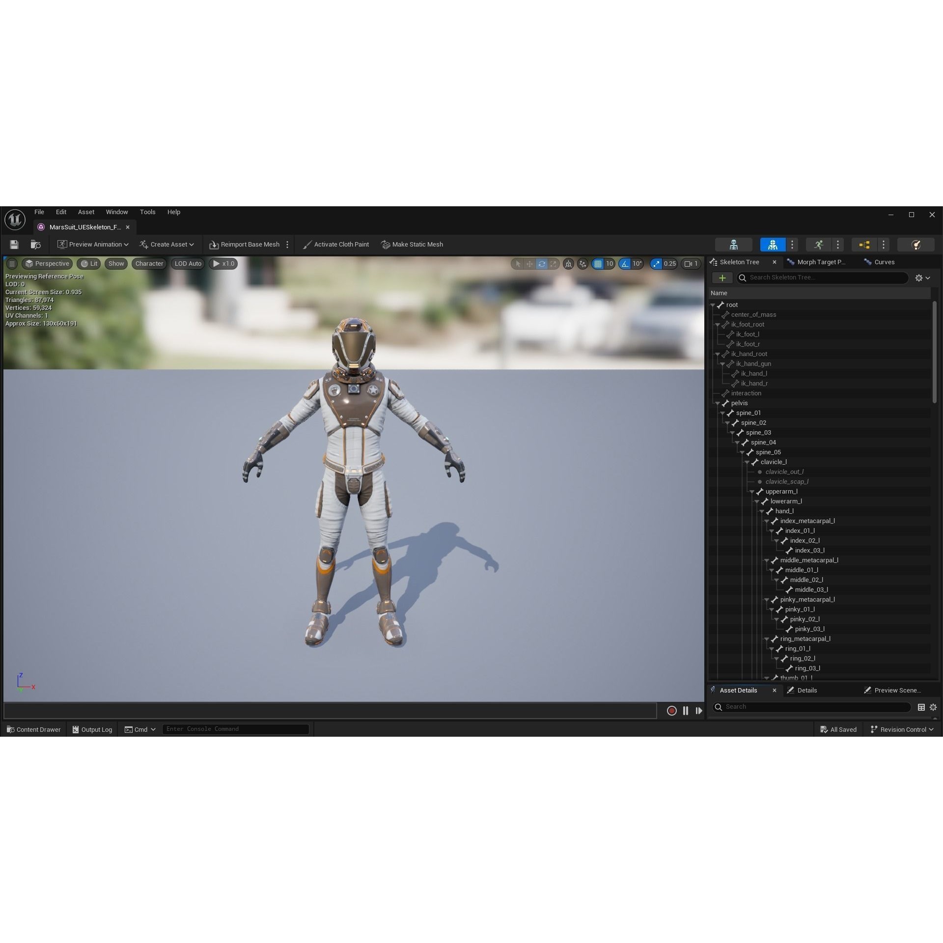 Mars Suit - Low-Poly Game-Ready 3D Model - View 26