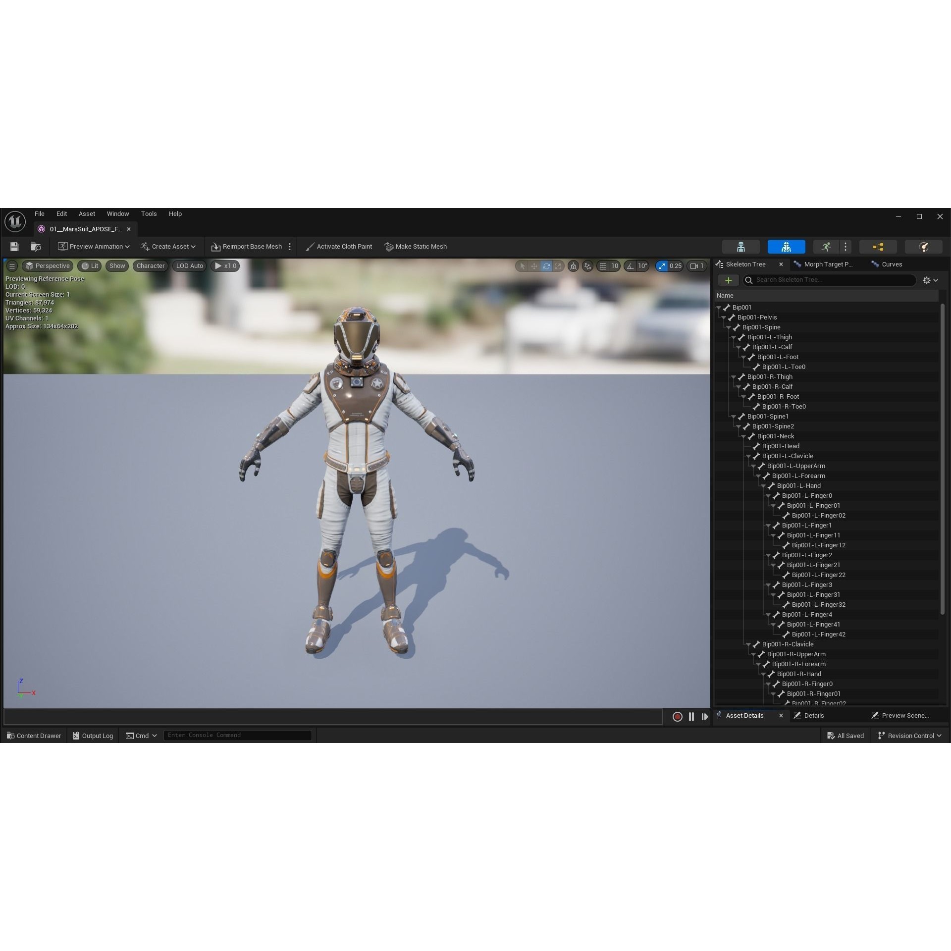 Mars Suit - Low-Poly Game-Ready 3D Model - View 28