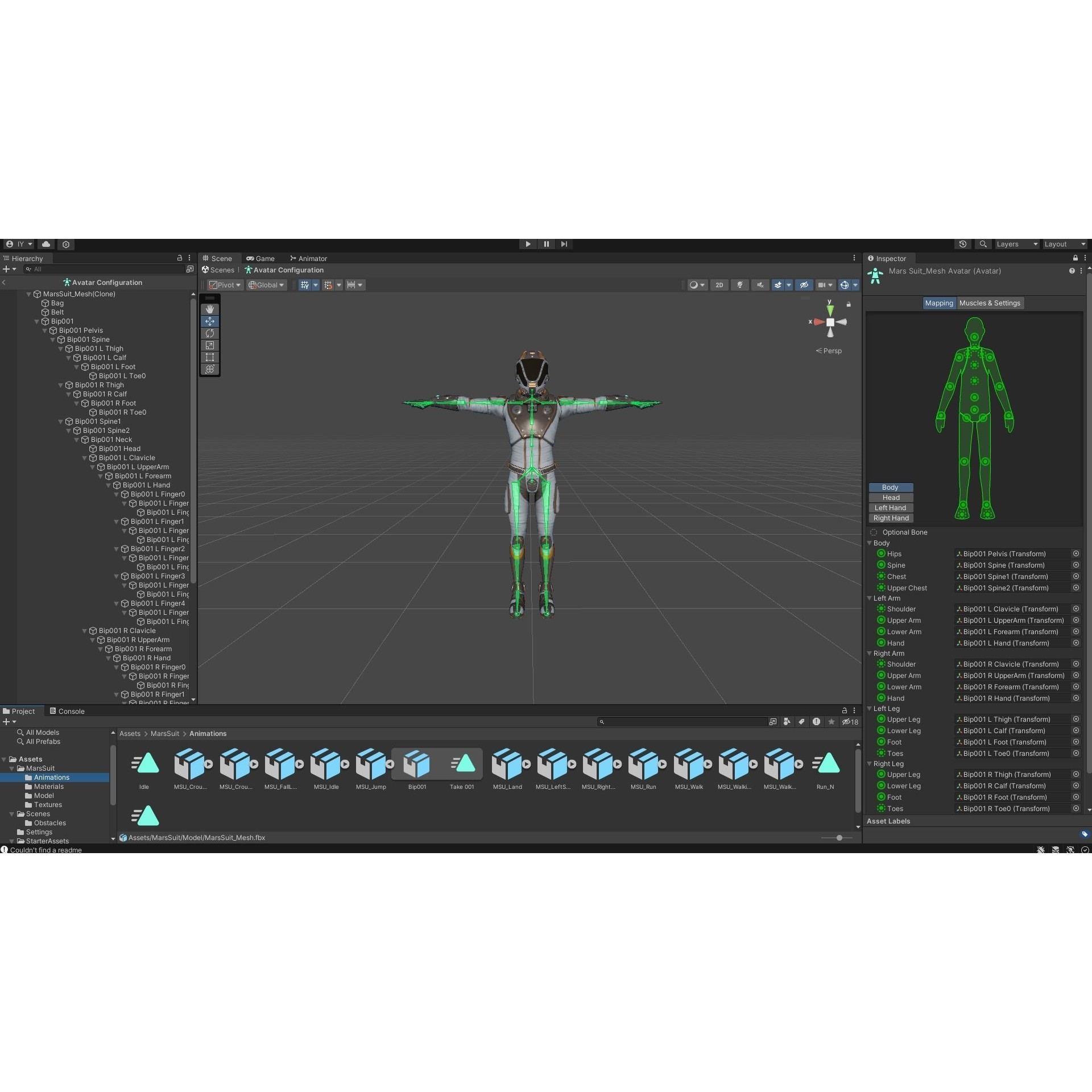 Mars Suit - Low-Poly Game-Ready 3D Model - View 32