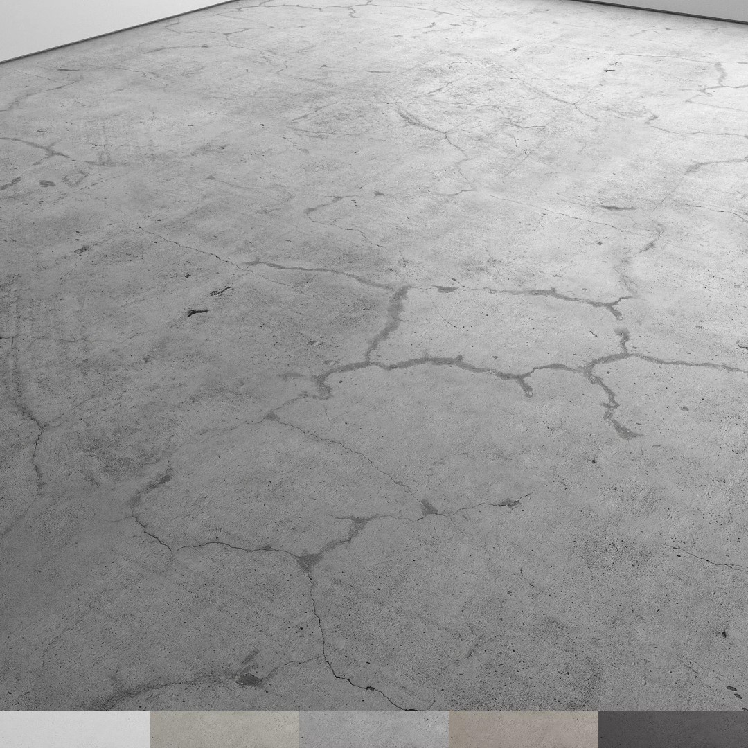 Self-Leveling Floor 3D Model – PBR Textures, FBX, OBJ - View 2