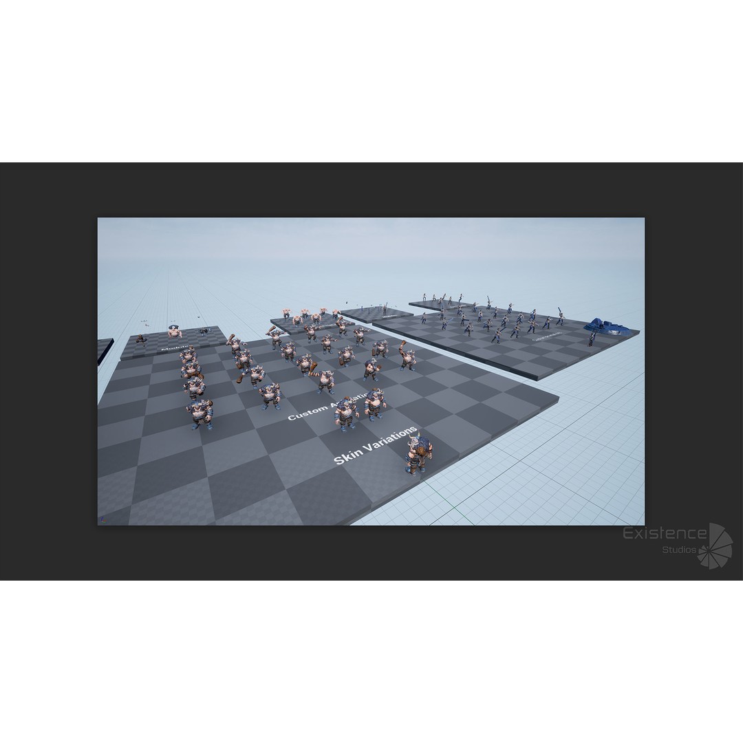 Stylized Warrior Pack 1 – Low-Poly Hero Fantasy Character 3D Model, FBX - View 24