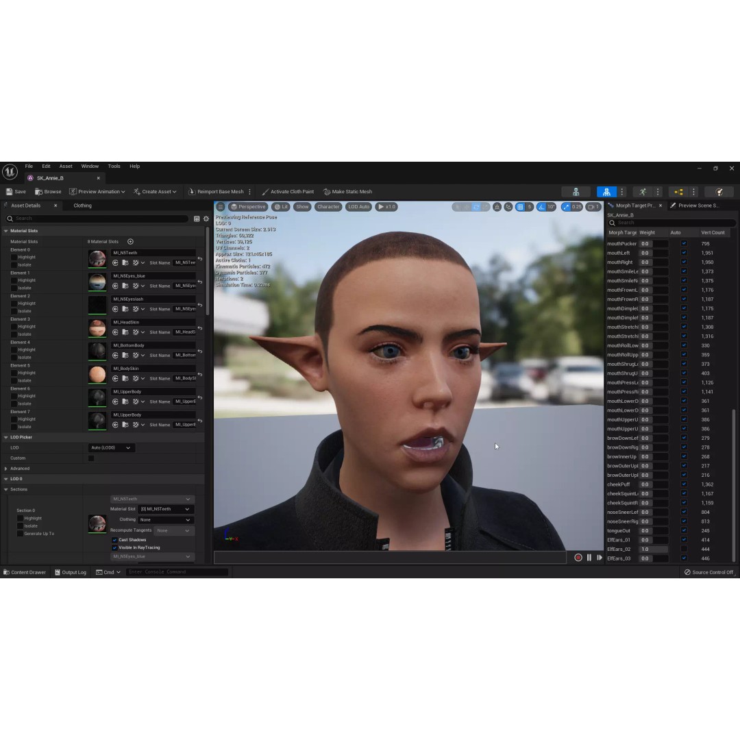 Gunslinger 3D Model – High Poly Fantasy Character, Rigged for Unreal Engine