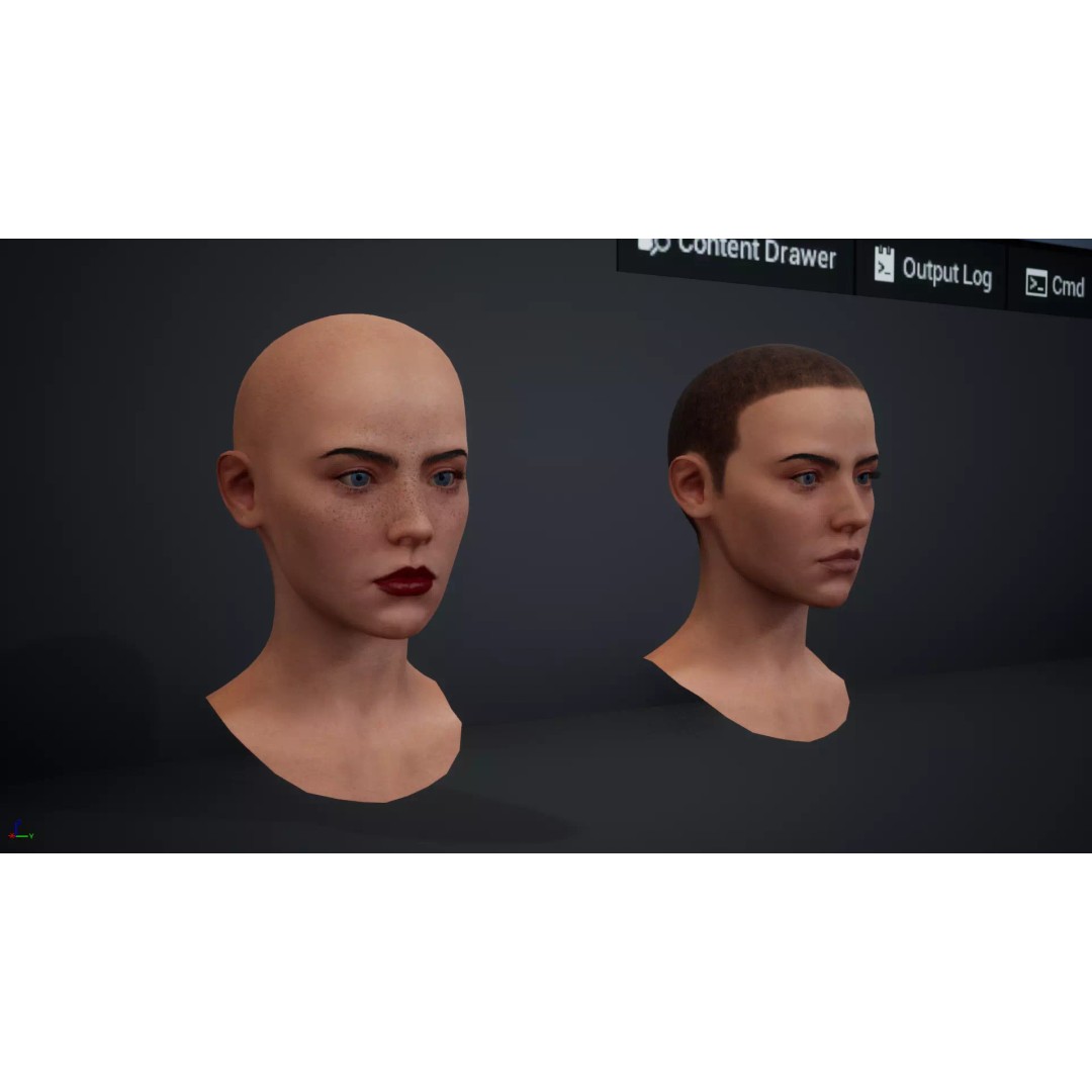 Gunslinger 3D Model – High Poly Fantasy Character, Rigged for Unreal Engine - View 11