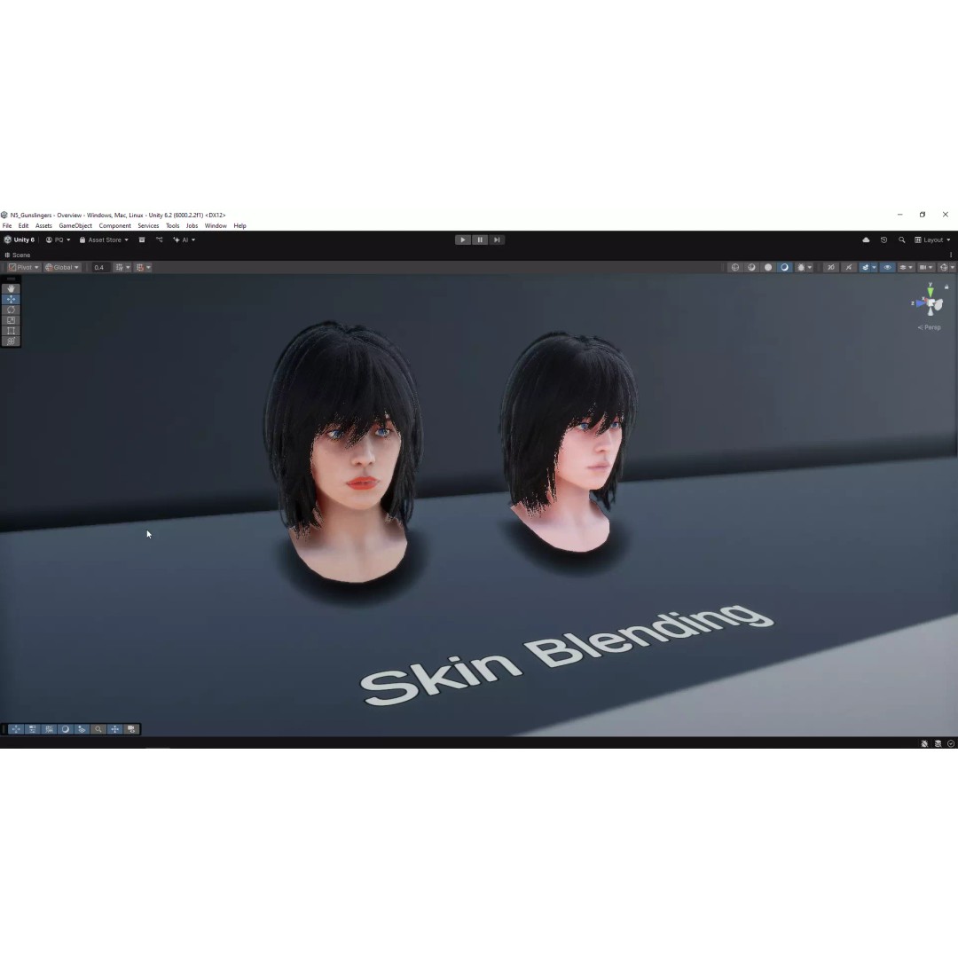 Gunslinger 3D Model – High Poly Fantasy Character, Rigged for Unreal Engine - View 18
