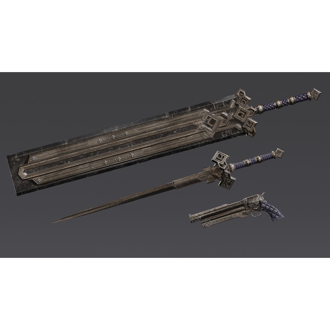 Nyx 3D Model – Rigged Fantasy Female Warrior, FBX, PBR - View 19