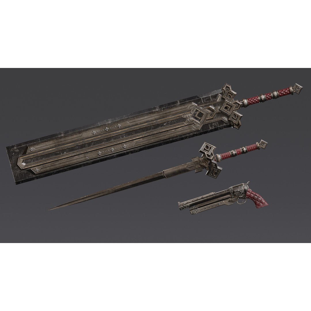 Nyx 3D Model – Rigged Fantasy Female Warrior, FBX, PBR - View 20