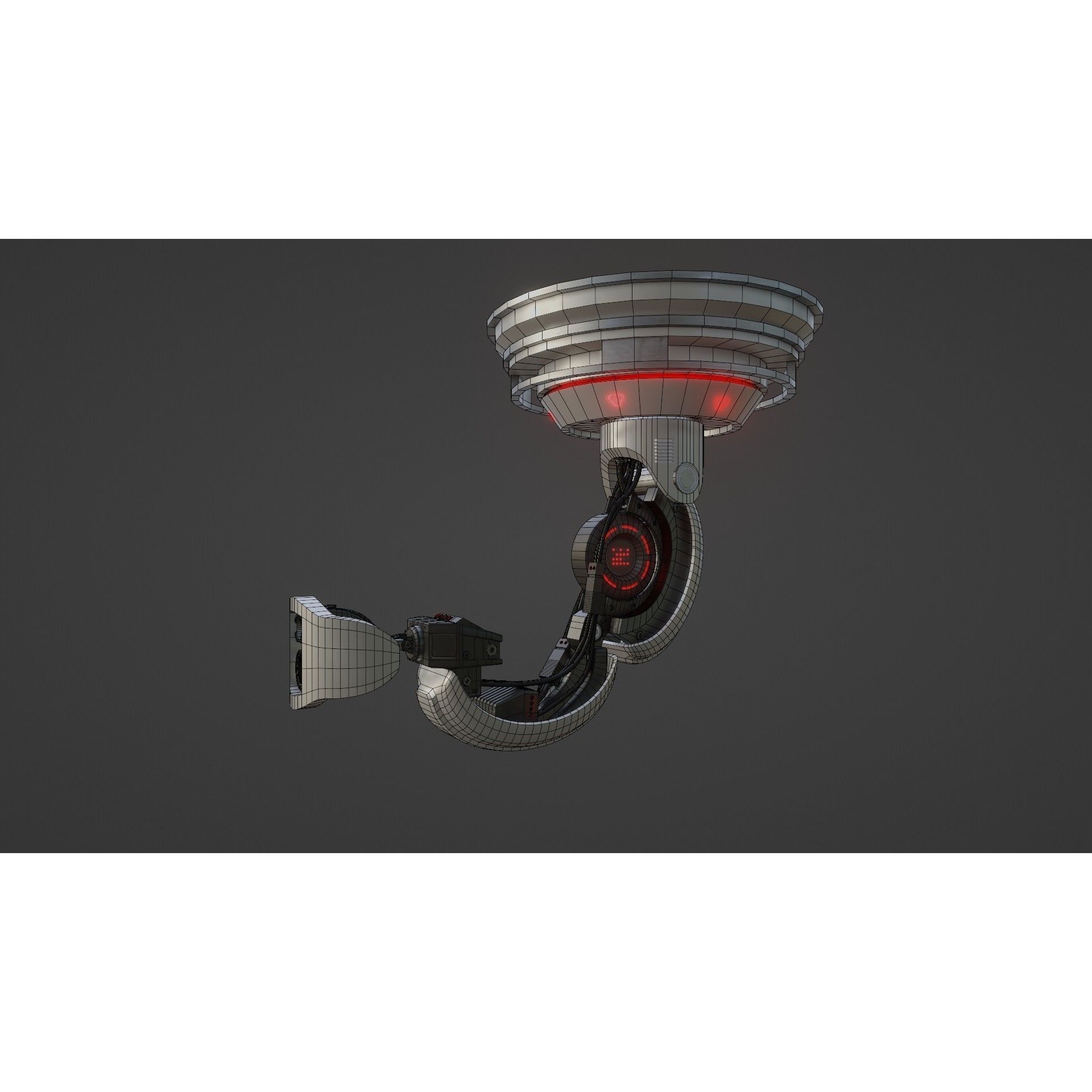 Ai Robot Control Unit - Low-Poly Game-Ready 3D Model