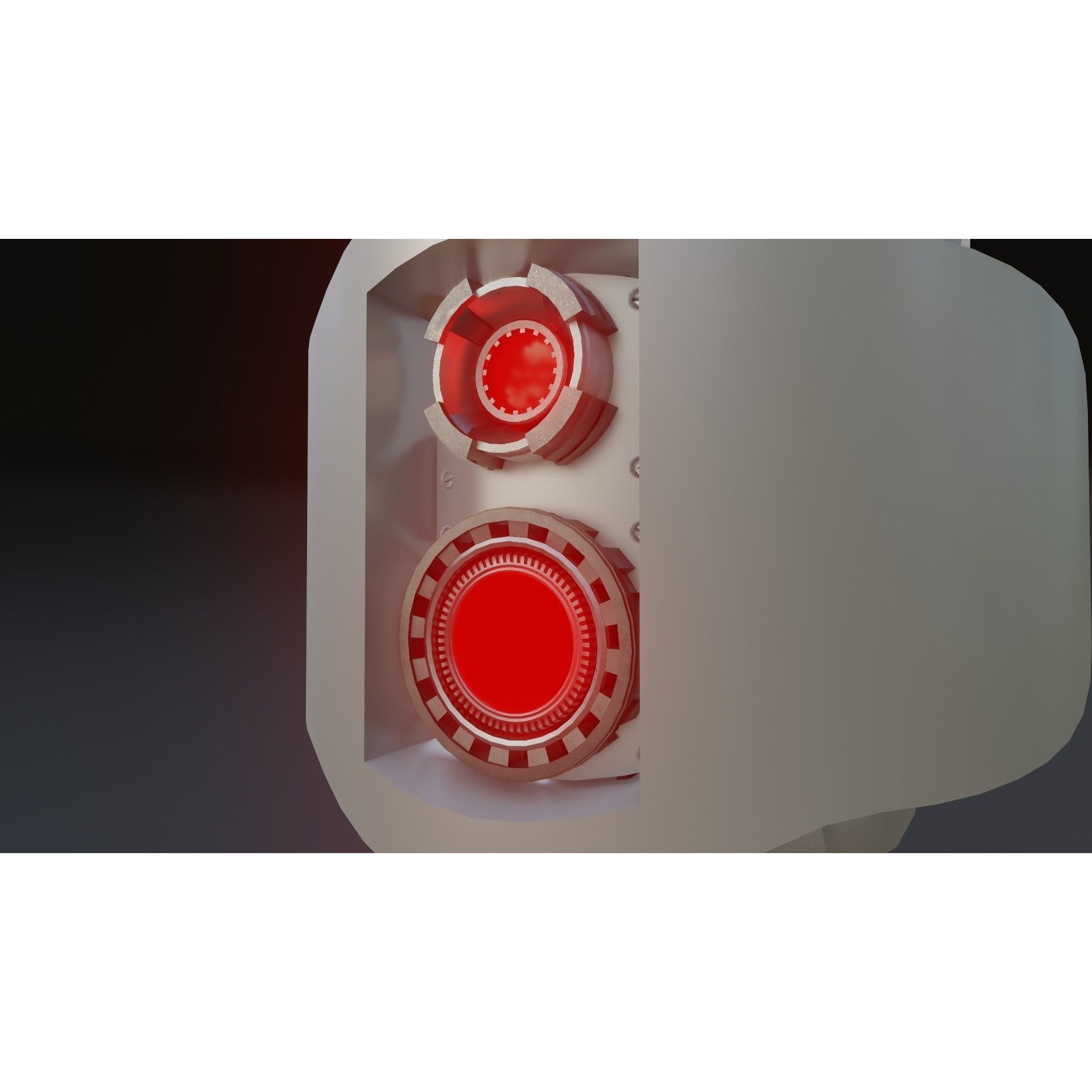 Ai Robot Control Unit - Low-Poly Game-Ready 3D Model - View 12