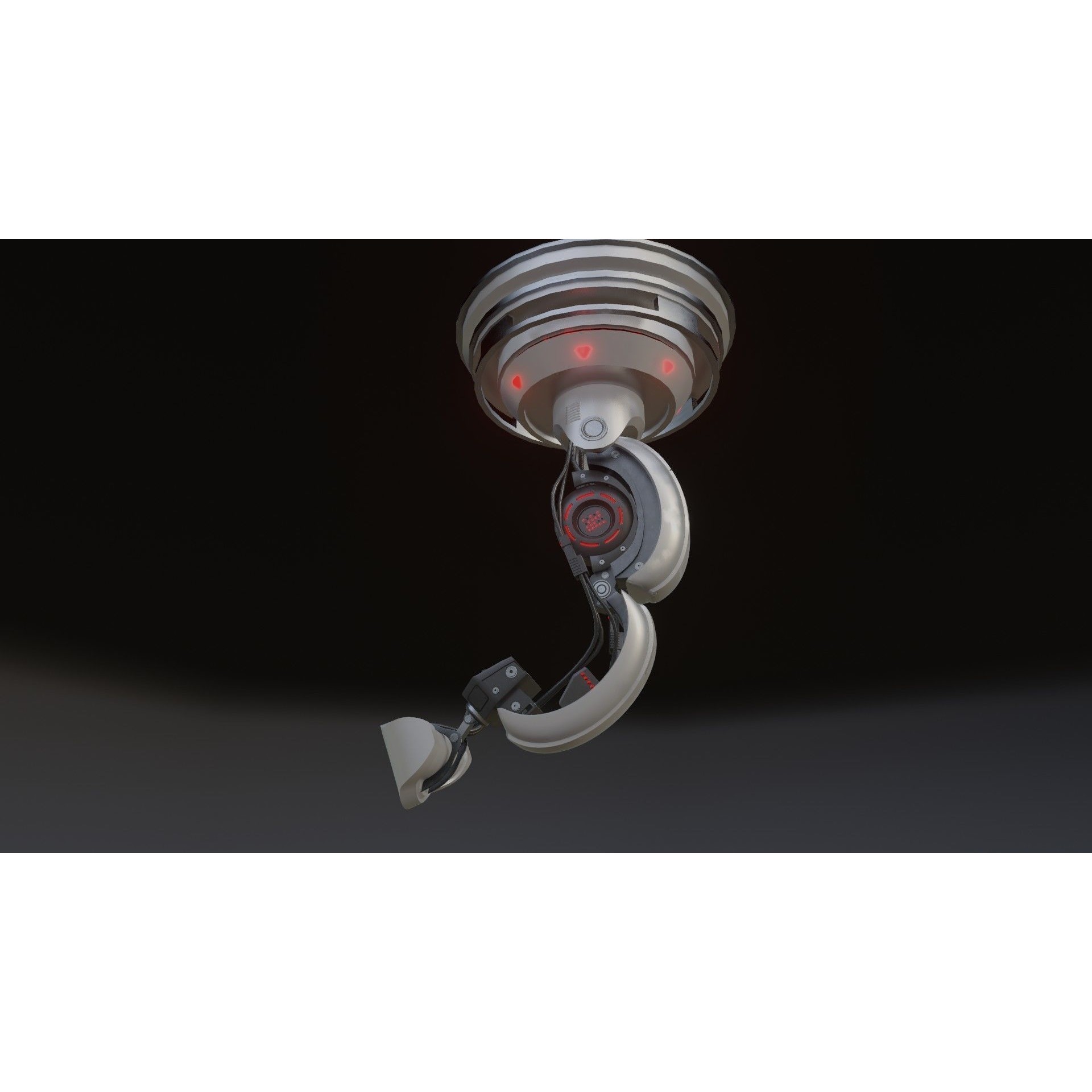 Ai Robot Control Unit - Low-Poly Game-Ready 3D Model - View 14