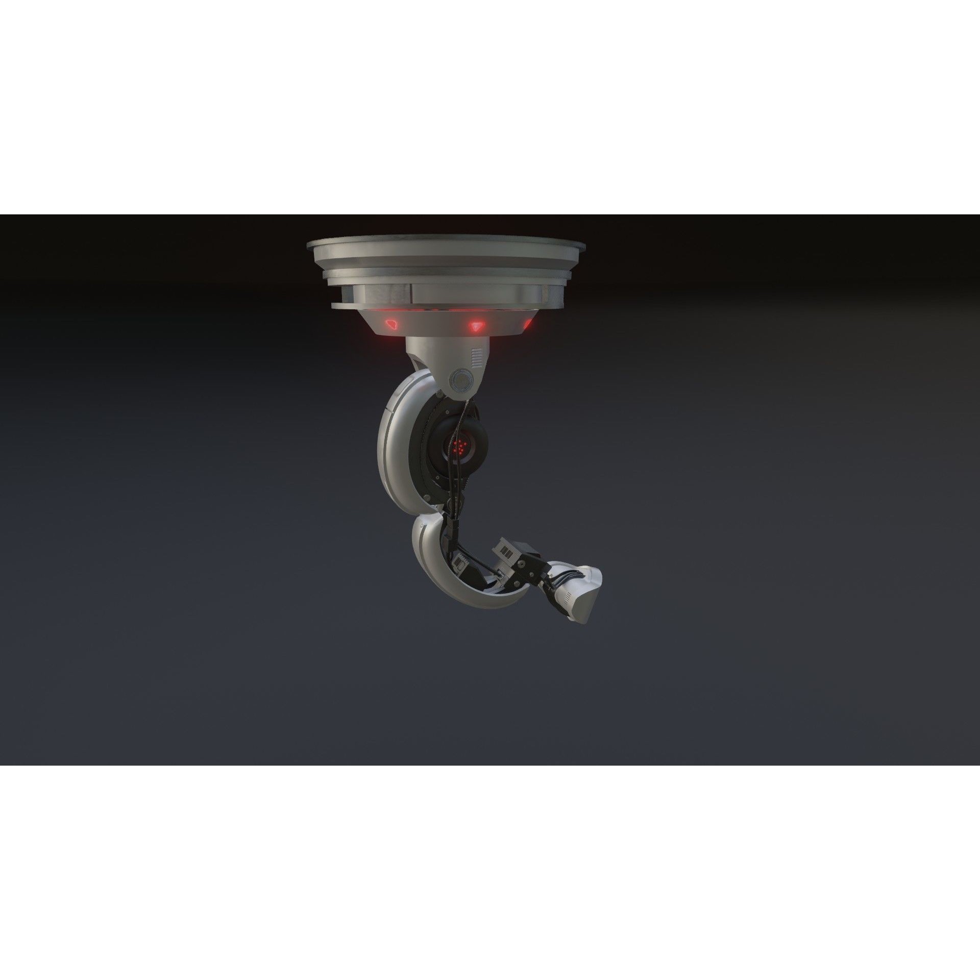 Ai Robot Control Unit - Low-Poly Game-Ready 3D Model - View 15