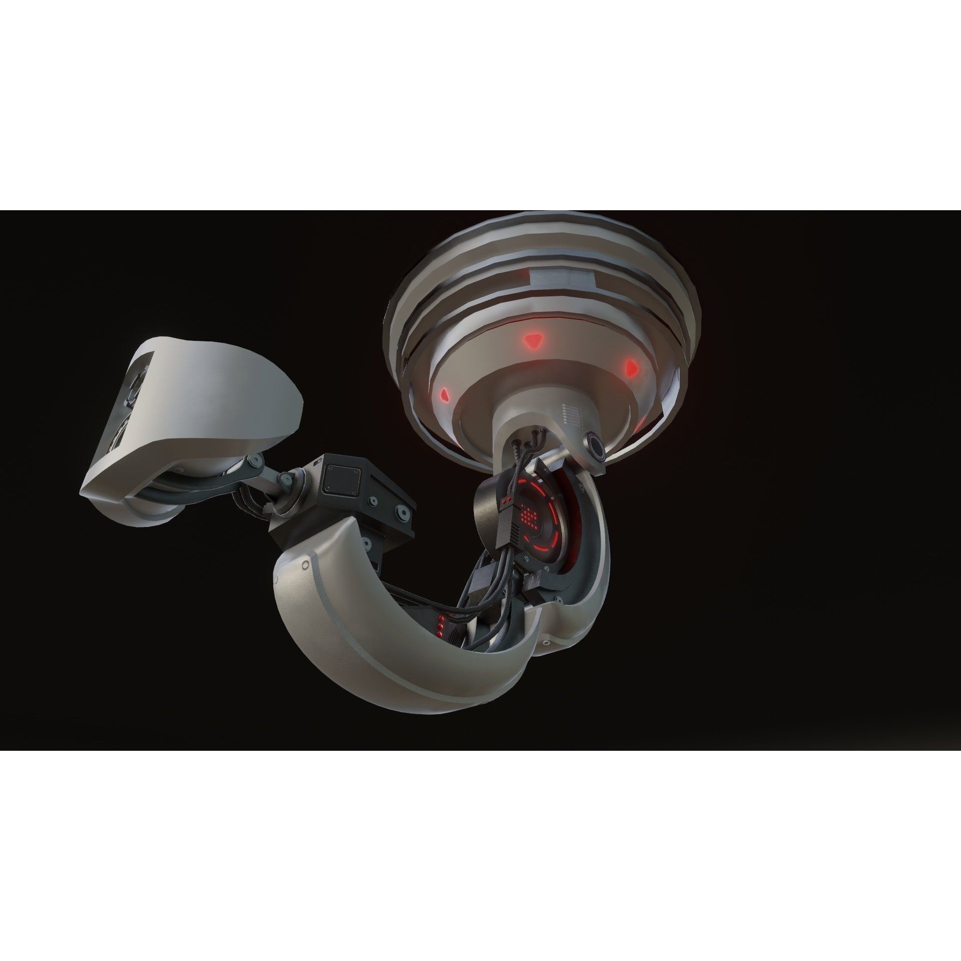 Ai Robot Control Unit - Low-Poly Game-Ready 3D Model - View 16