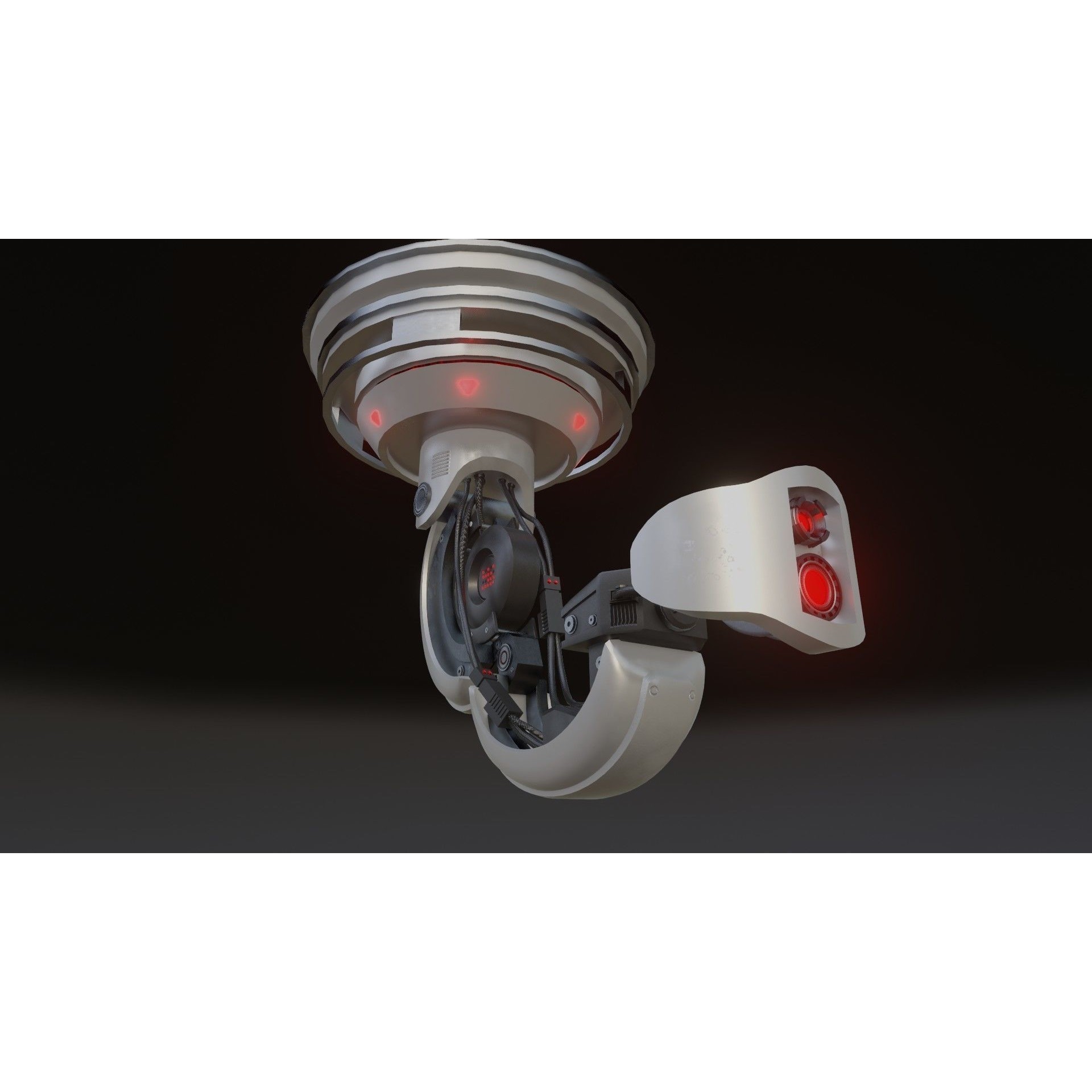 Ai Robot Control Unit - Low-Poly Game-Ready 3D Model - View 17