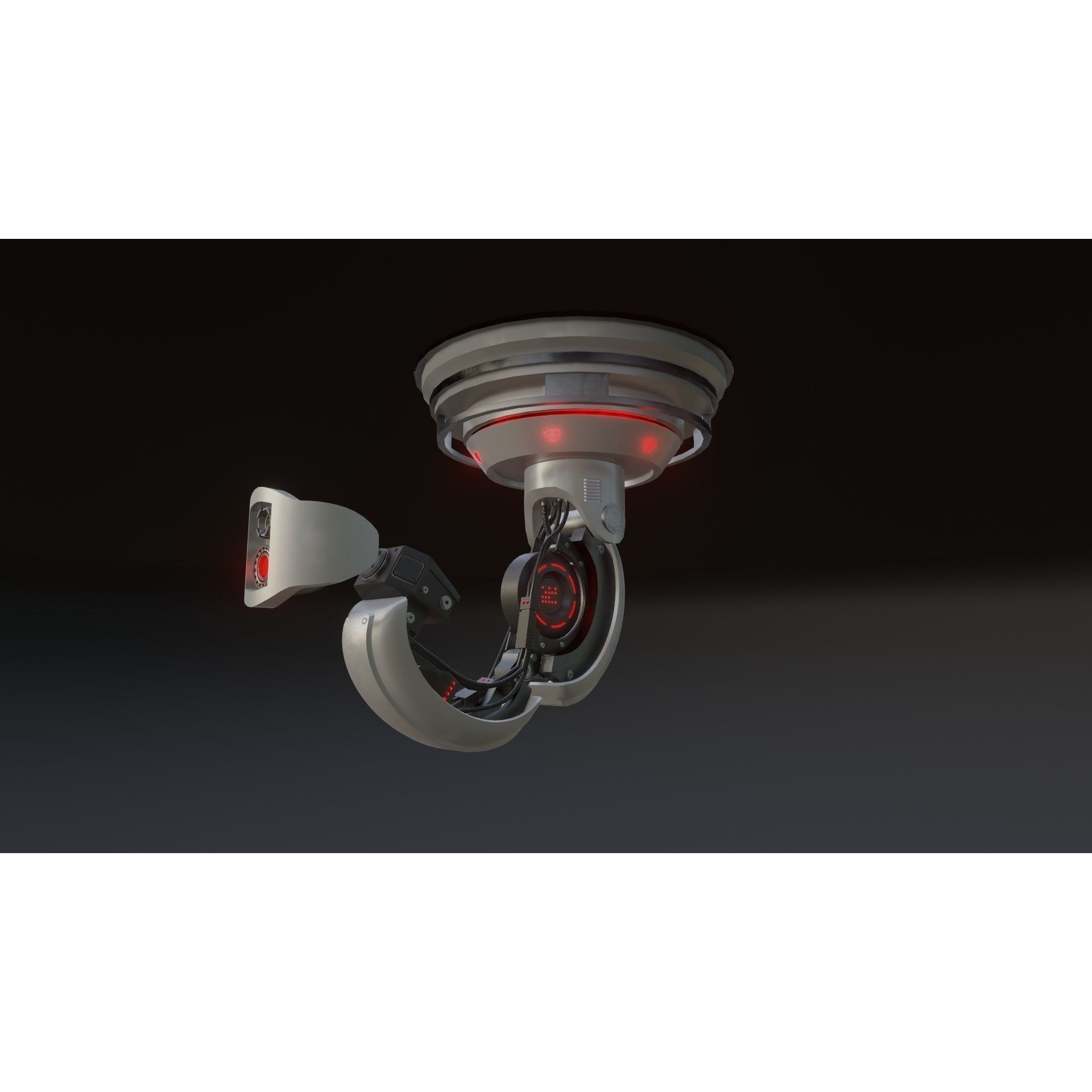 Ai Robot Control Unit - Low-Poly Game-Ready 3D Model - View 18