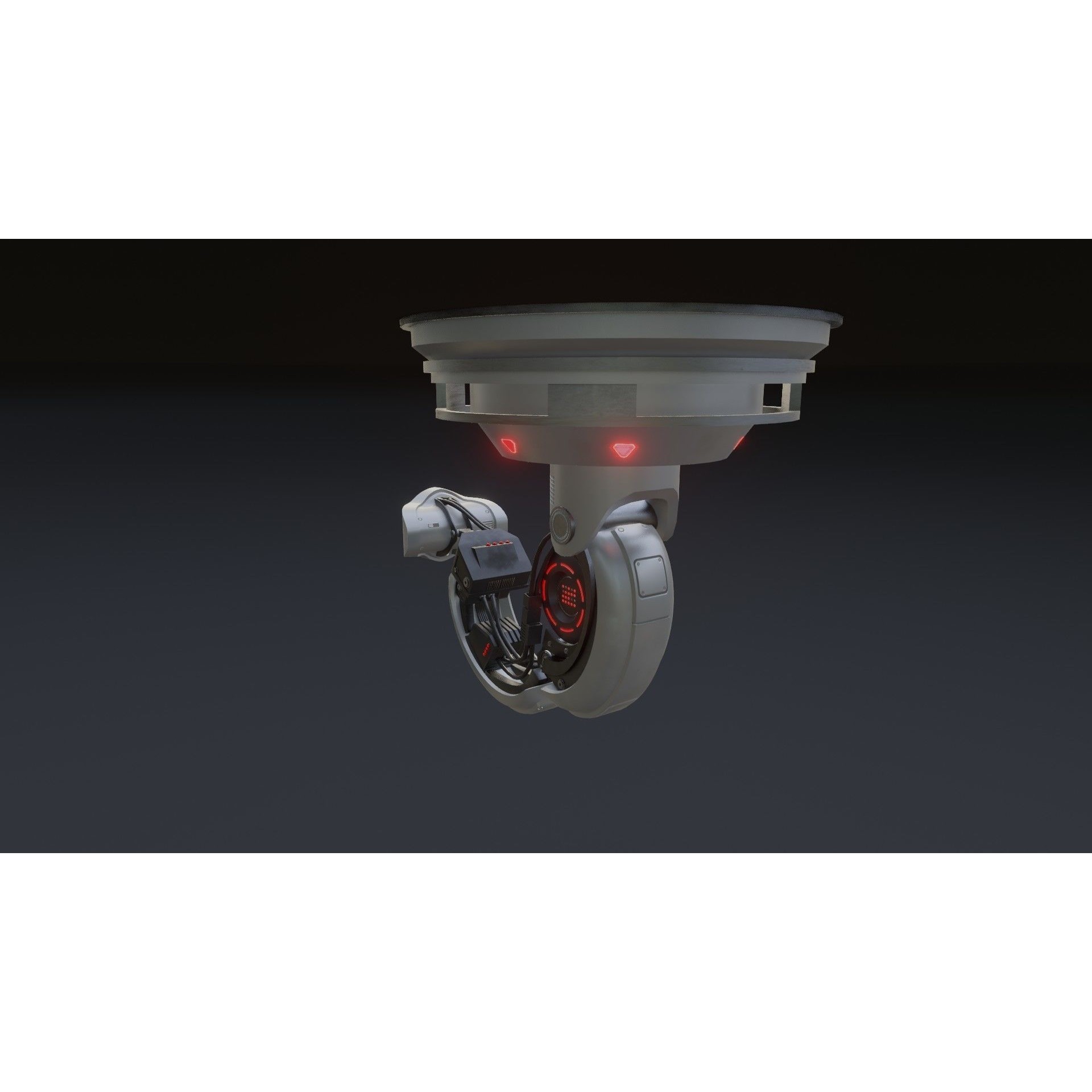 Ai Robot Control Unit - Low-Poly Game-Ready 3D Model - View 19