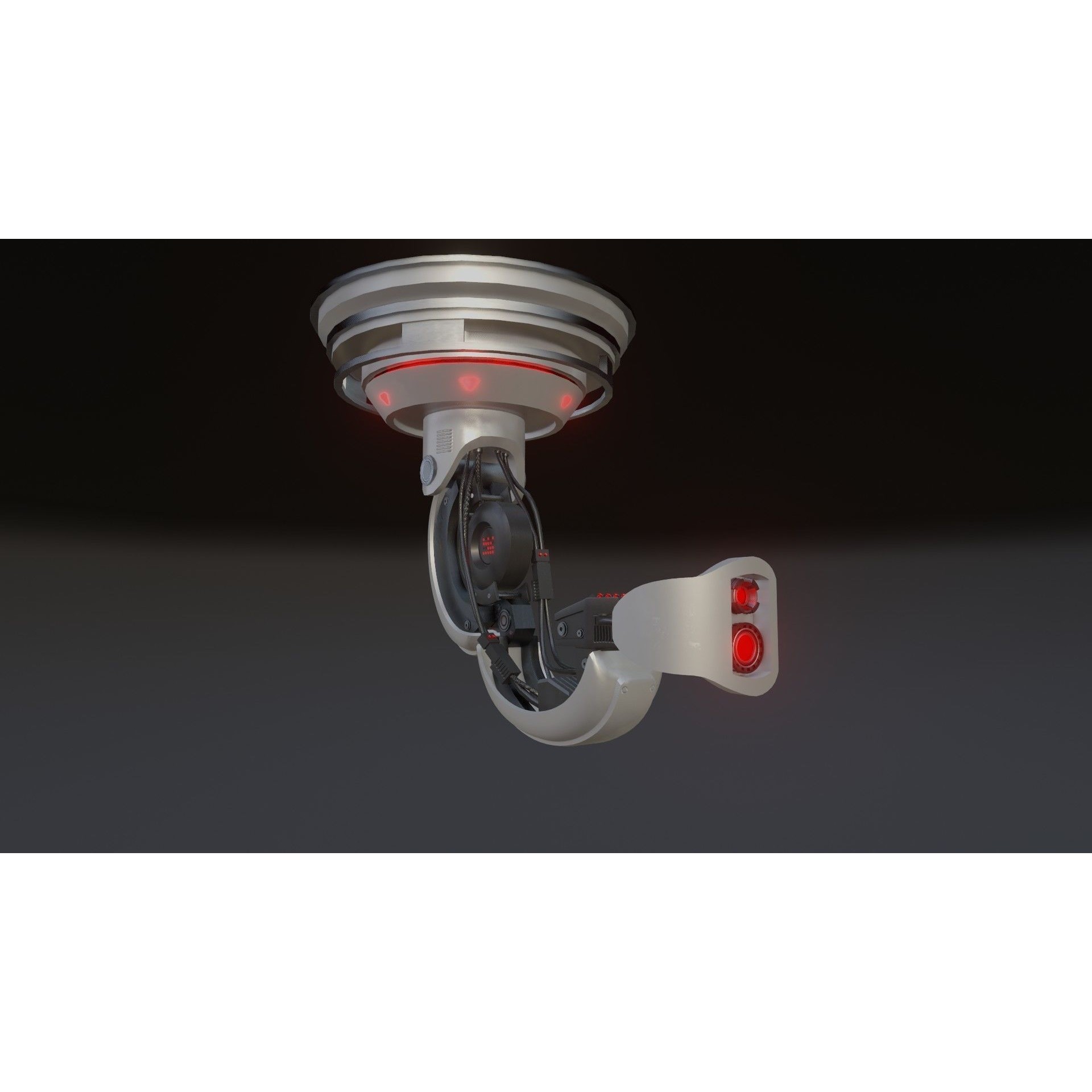 Ai Robot Control Unit - Low-Poly Game-Ready 3D Model - View 6