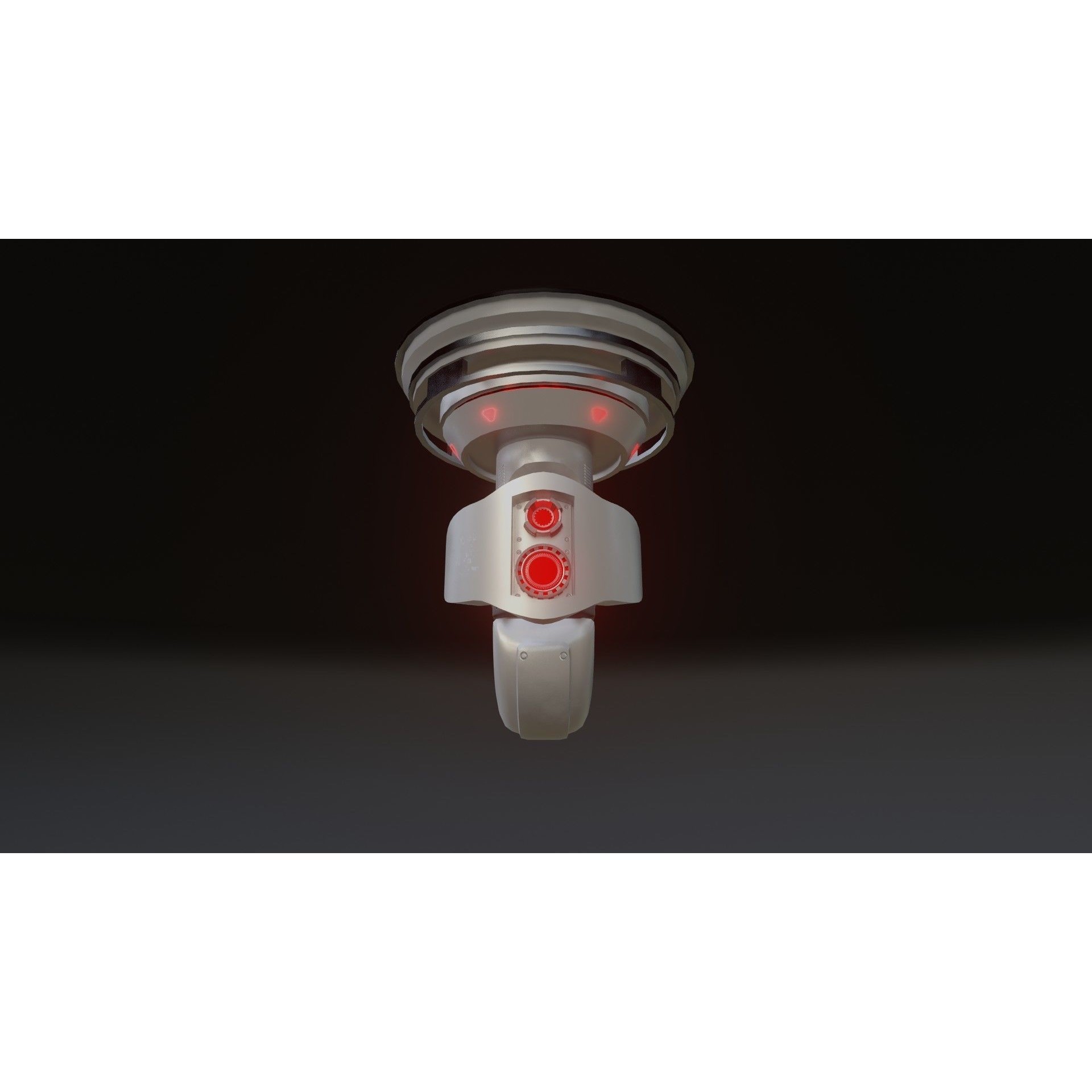 Ai Robot Control Unit - Low-Poly Game-Ready 3D Model - View 7