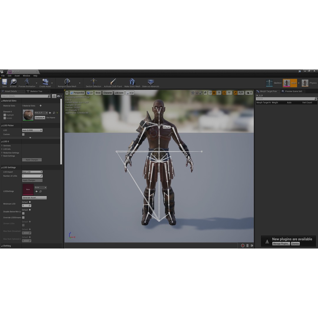 Gladiator Retarius 3D Model – Low Poly Game Asset, FBX, PBR - View 16