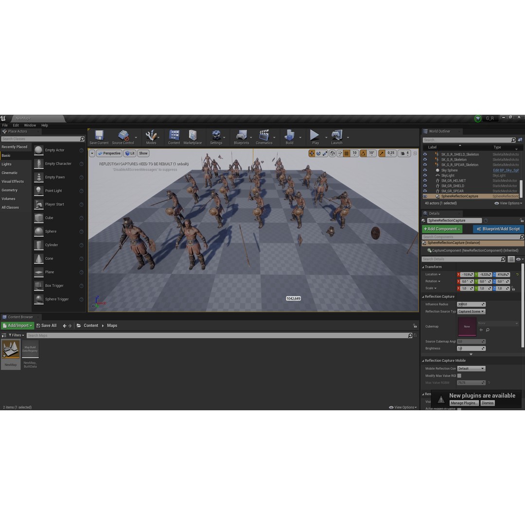 Gladiator Retarius 3D Model – Low Poly Game Asset, FBX, PBR - View 17