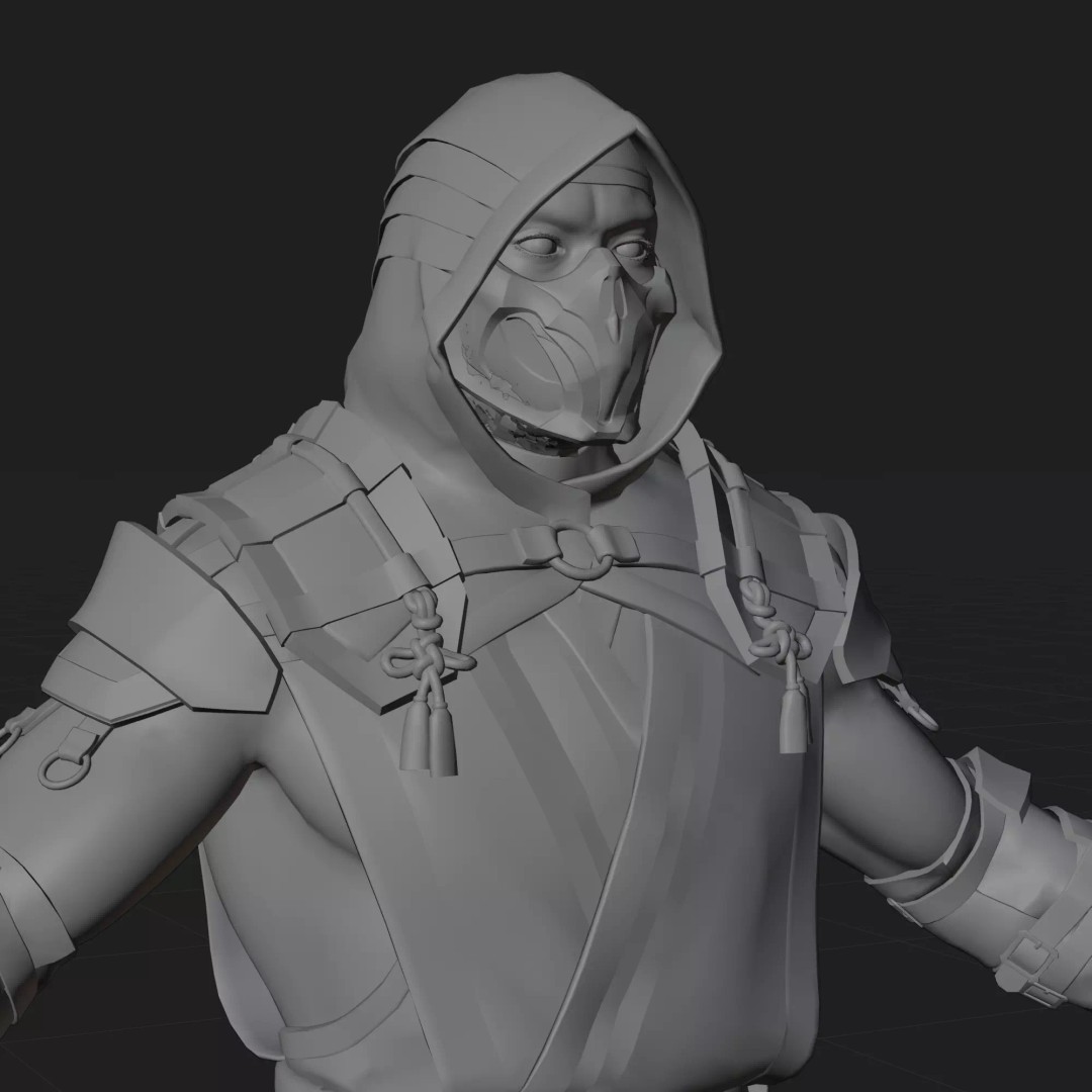 Scorpion 3D Model – Rigged Low-Poly PBR Character for Animation, FBX, Blender - View 11