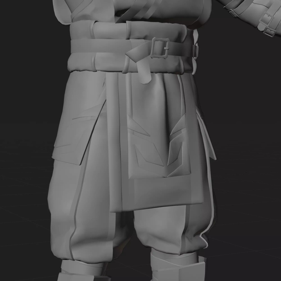 Scorpion 3D Model – Rigged Low-Poly PBR Character for Animation, FBX, Blender - View 12