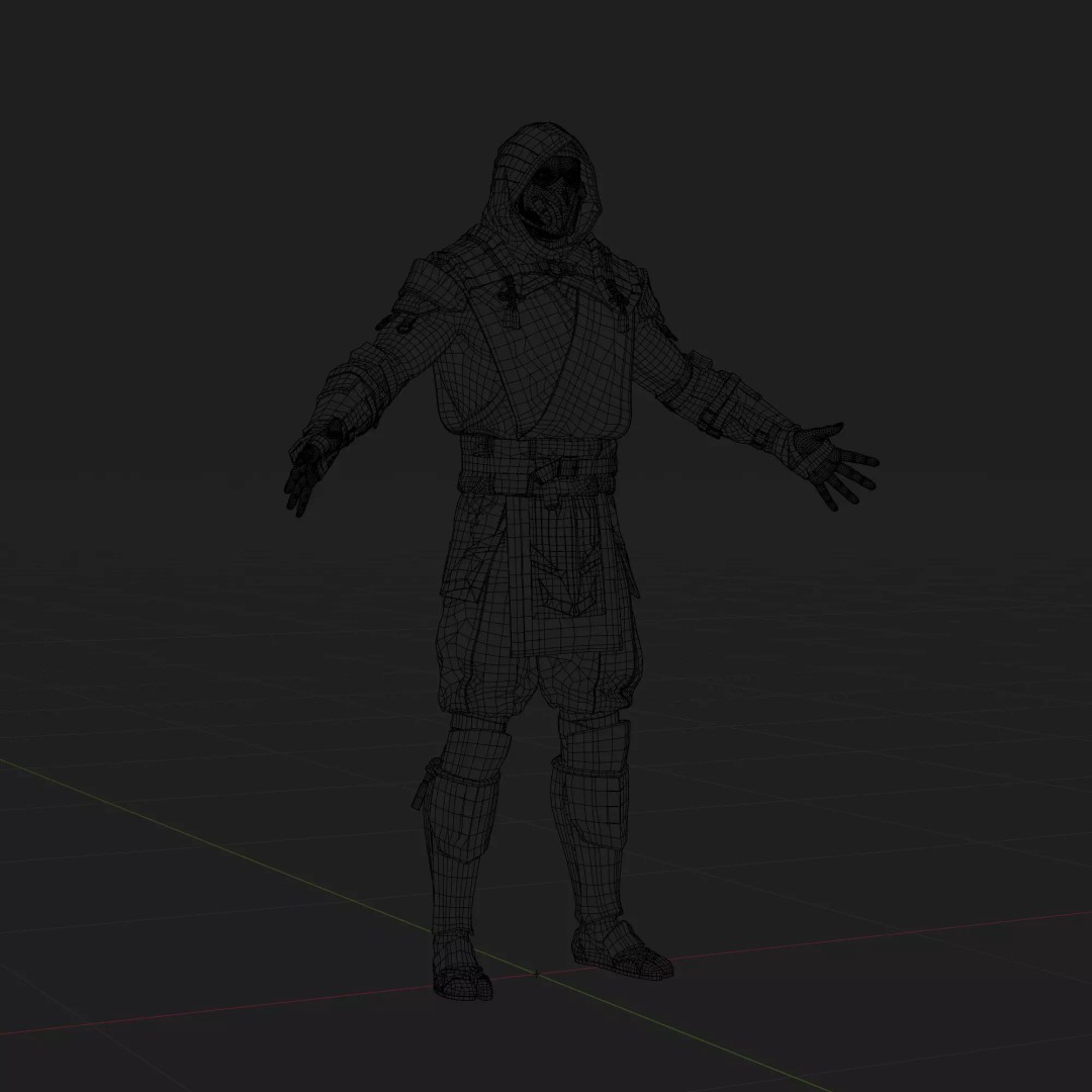 Scorpion 3D Model – Rigged Low-Poly PBR Character for Animation, FBX, Blender - View 14