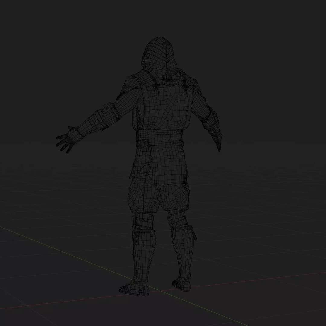 Scorpion 3D Model – Rigged Low-Poly PBR Character for Animation, FBX, Blender - View 15