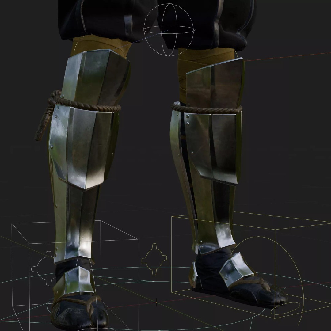 Scorpion 3D Model – Rigged Low-Poly PBR Character for Animation, FBX, Blender - View 7