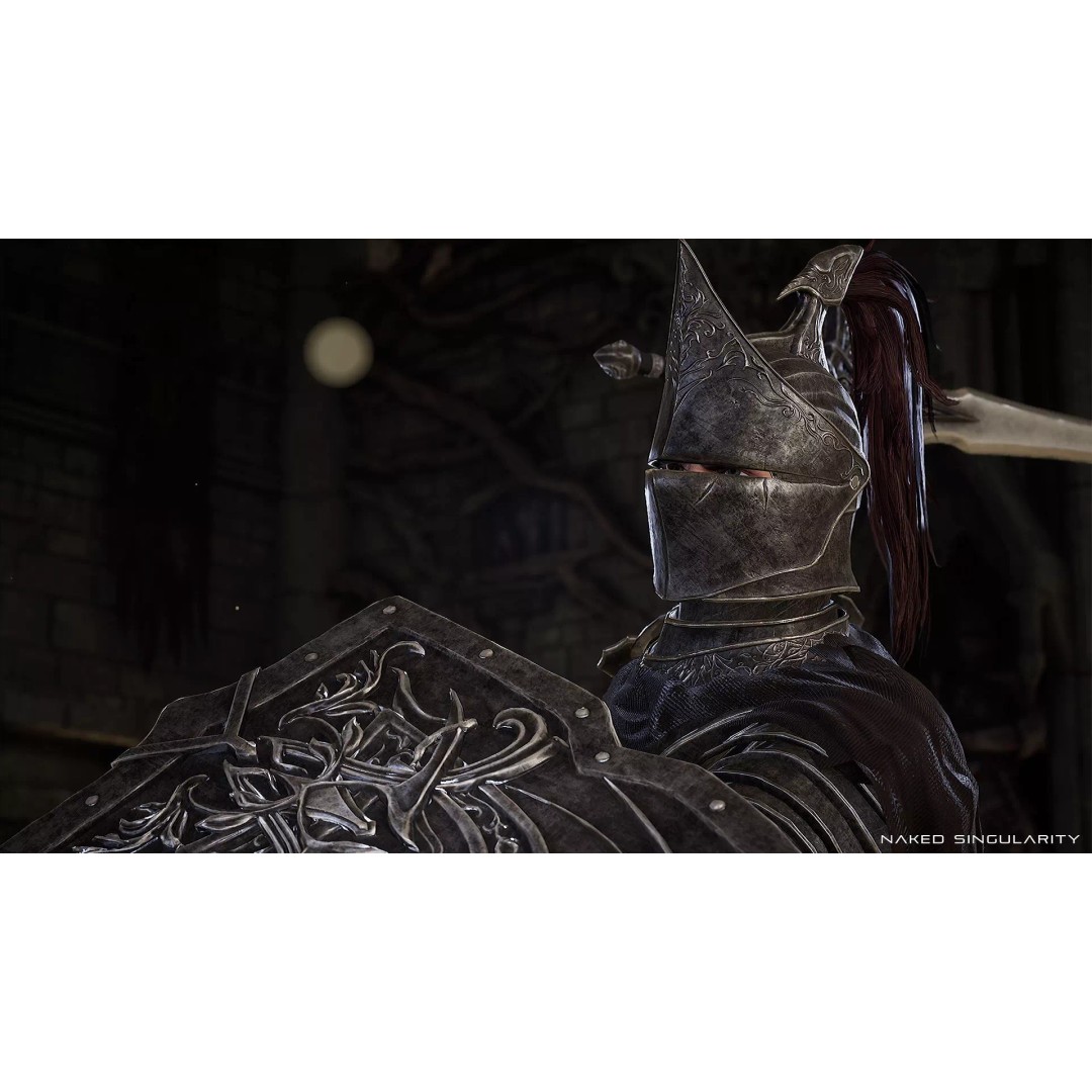 Dark Crusader Knight 3D Model – Low Poly Game-Ready Character, FBX - View 10