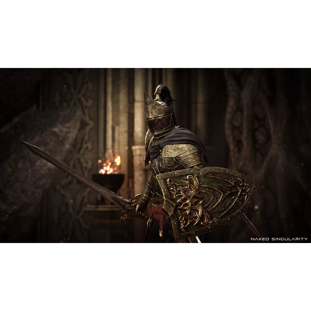Dark Crusader Knight 3D Model – Low Poly Game-Ready Character, FBX - View 13