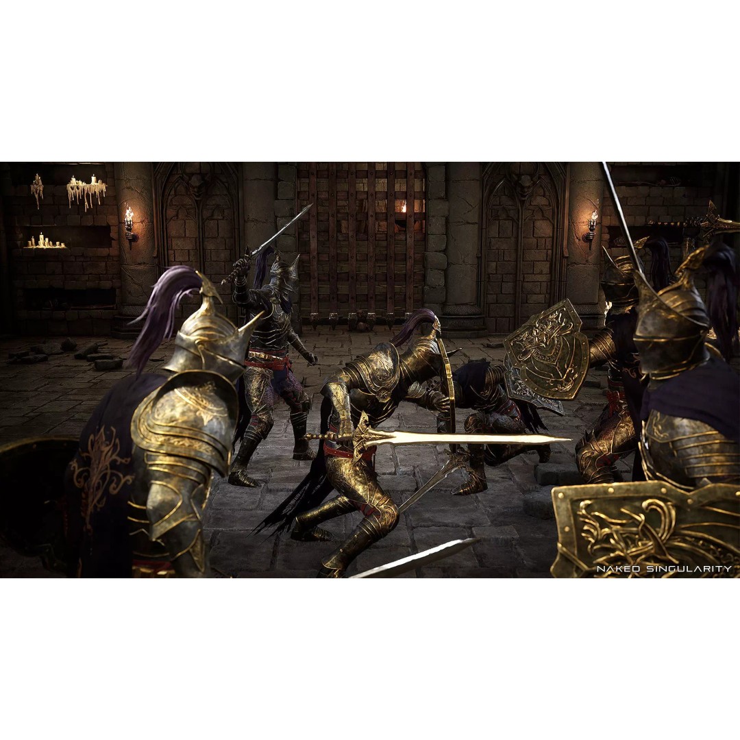 Dark Crusader Knight 3D Model – Low Poly Game-Ready Character, FBX - View 15