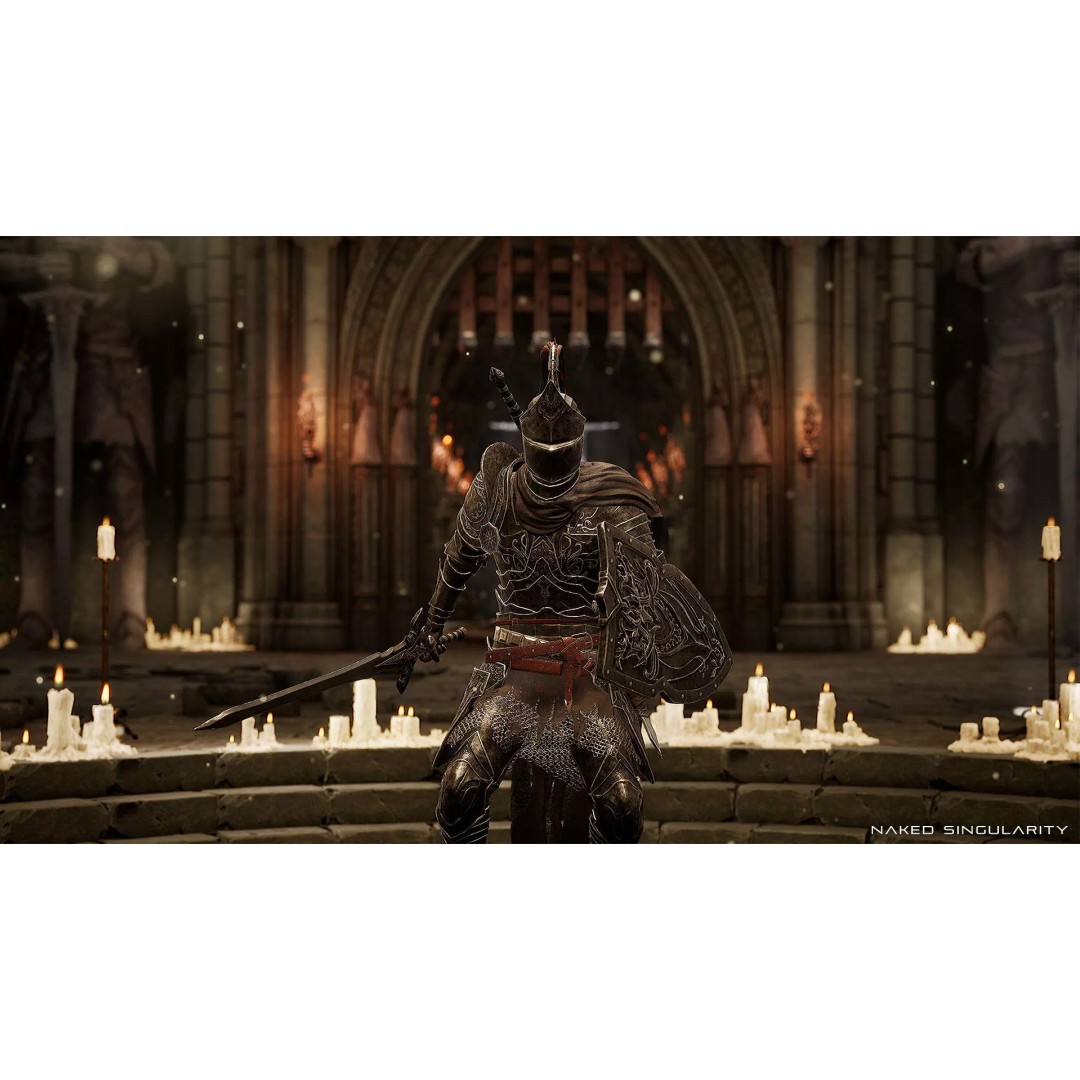 Dark Crusader Knight 3D Model – Low Poly Game-Ready Character, FBX - View 16