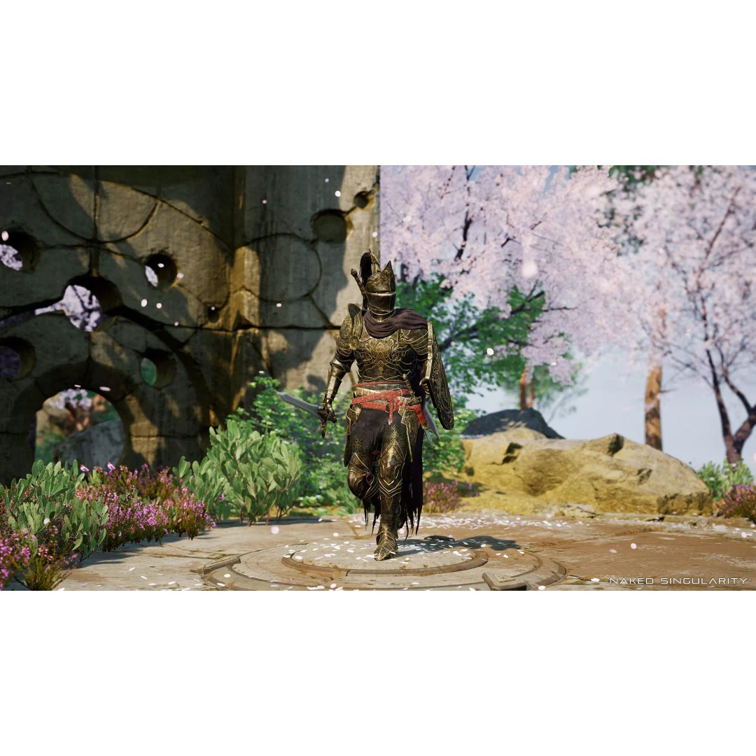 Dark Crusader Knight 3D Model – Low Poly Game-Ready Character, FBX - View 18