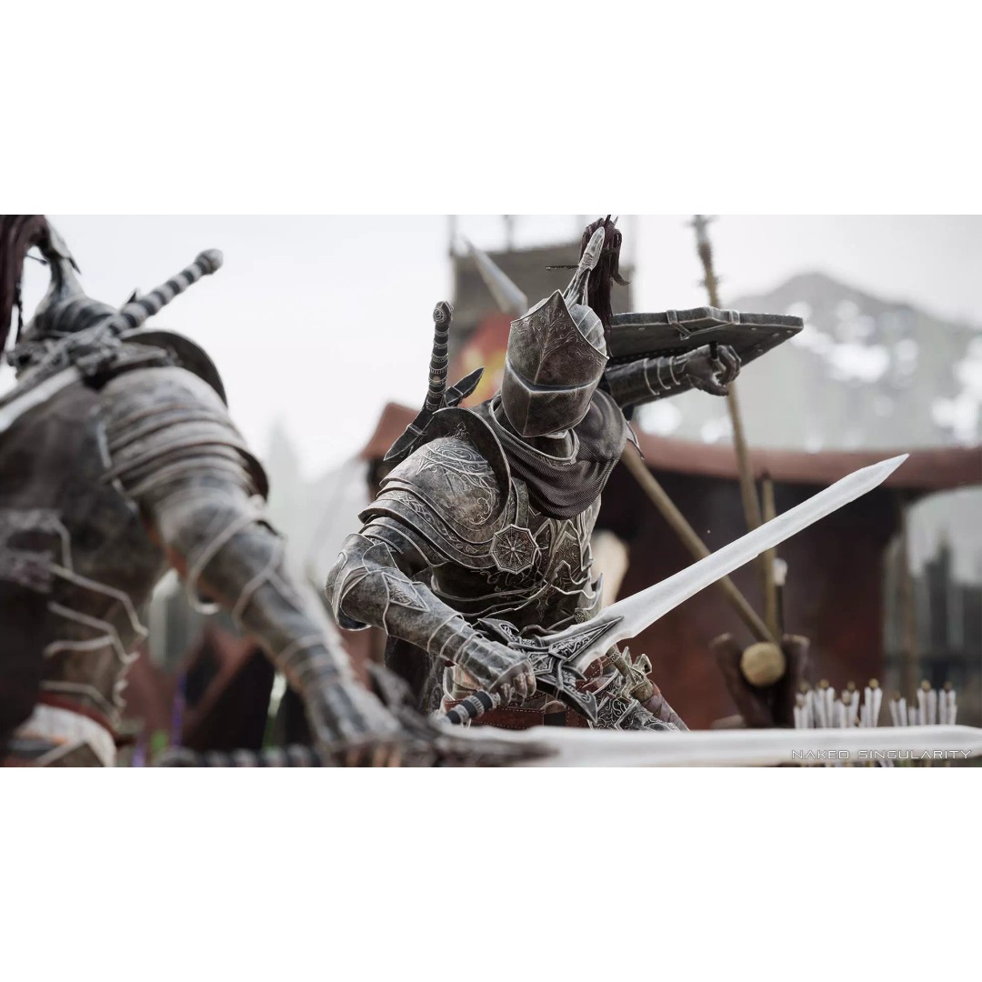 Dark Crusader Knight 3D Model – Low Poly Game-Ready Character, FBX - View 28