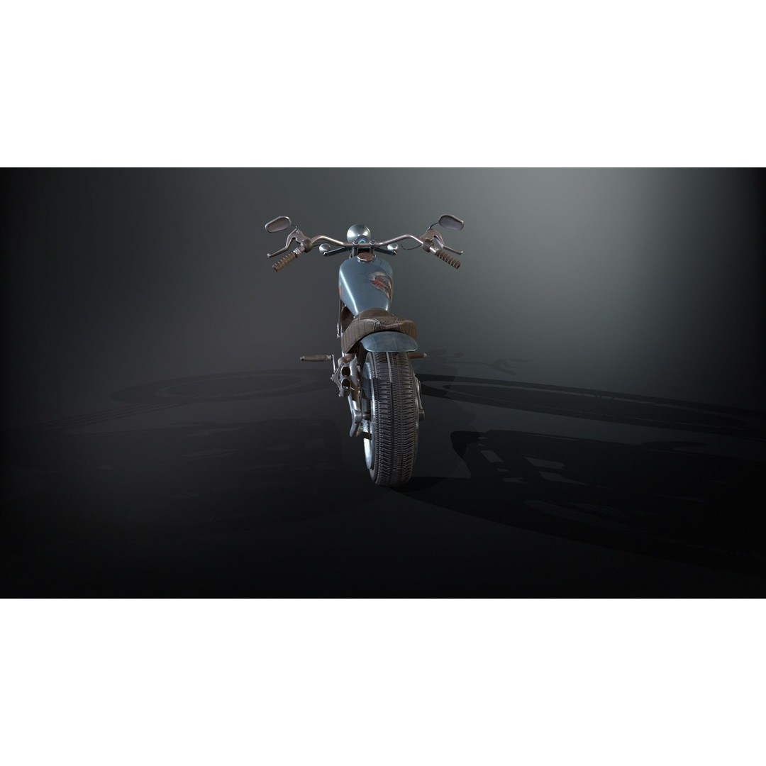 Zombie Biker 3D Model – Low Poly Character with Rigging and Animations - View 16